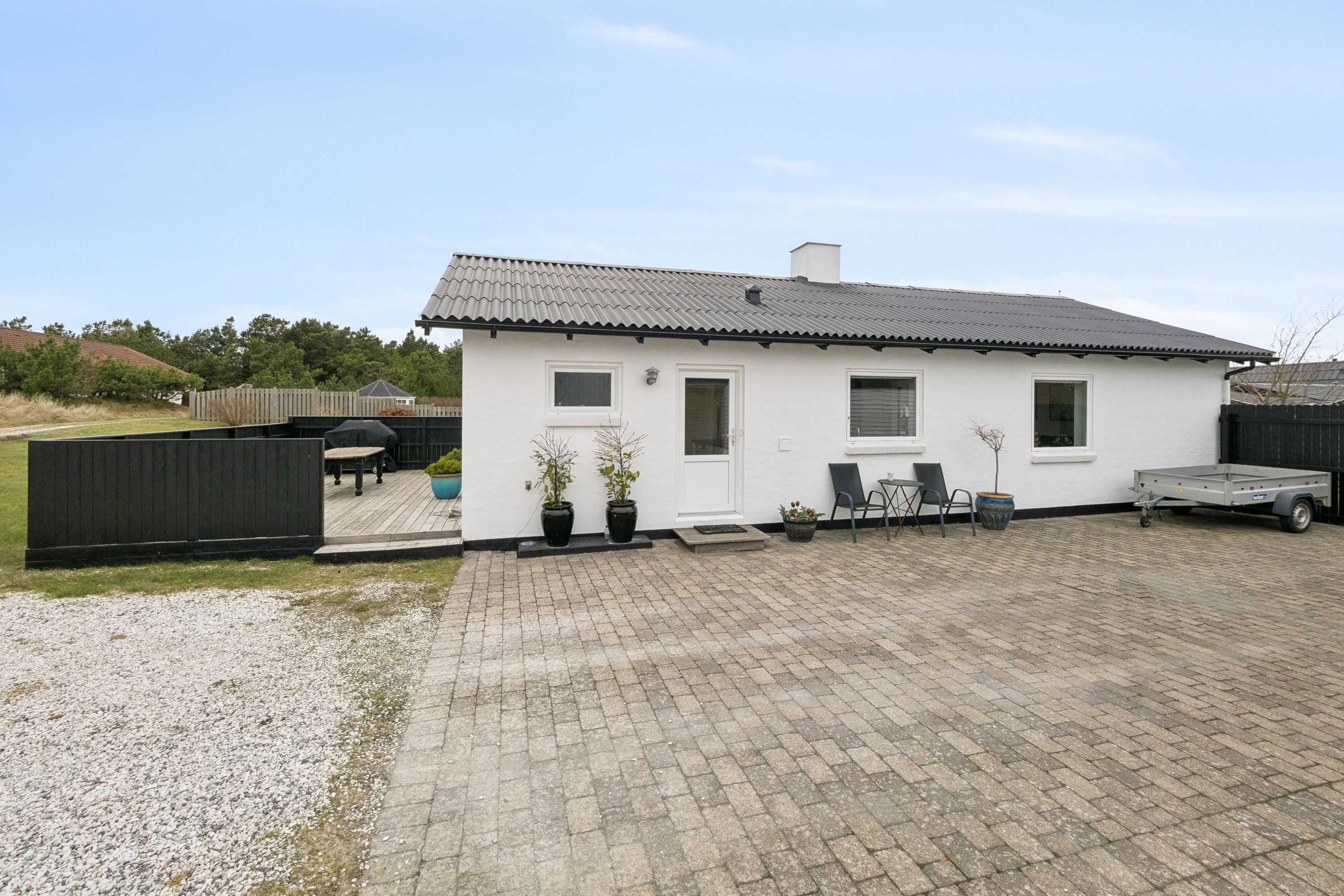 Fremhævet set fra vejen billede i fuldskærmstilstand. Billede af Ørgårdssti 10, Klitmøller, 7700 Thisted