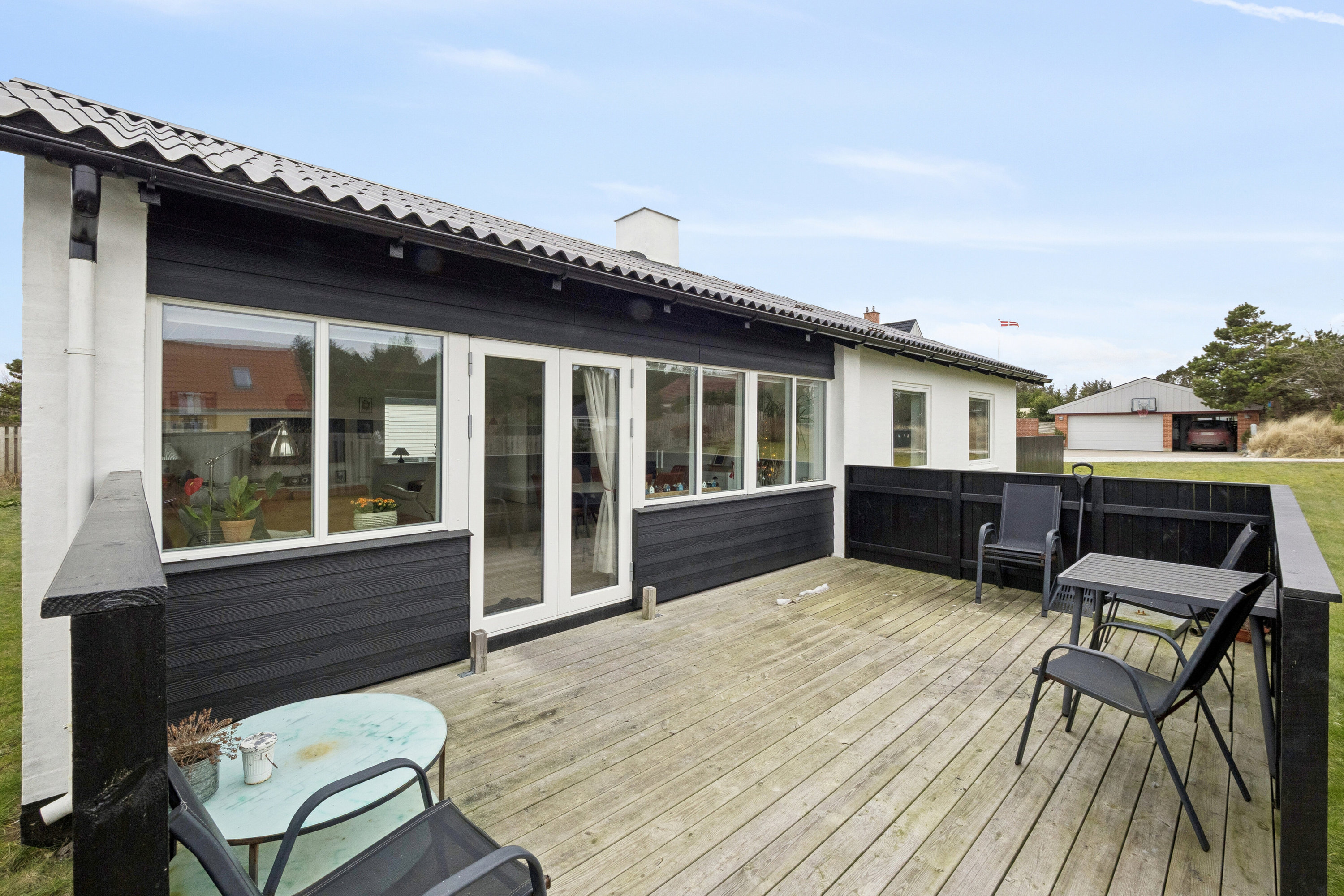 Fremhævet terrasse billede i fuldskærmstilstand. Billede af Ørgårdssti 10, Klitmøller, 7700 Thisted