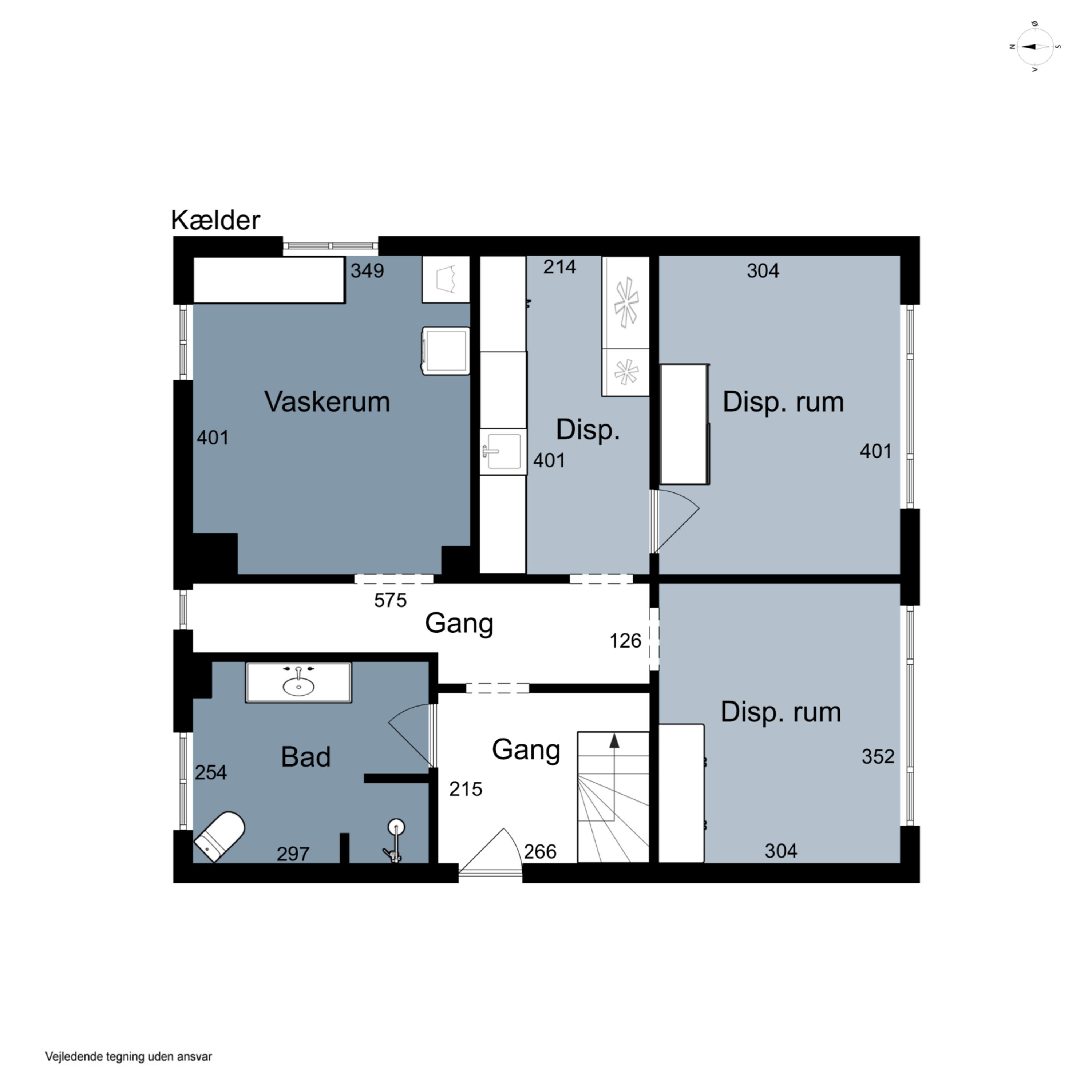 Plantegninger billede af Spangbergsvej 44, 7700 Thisted
