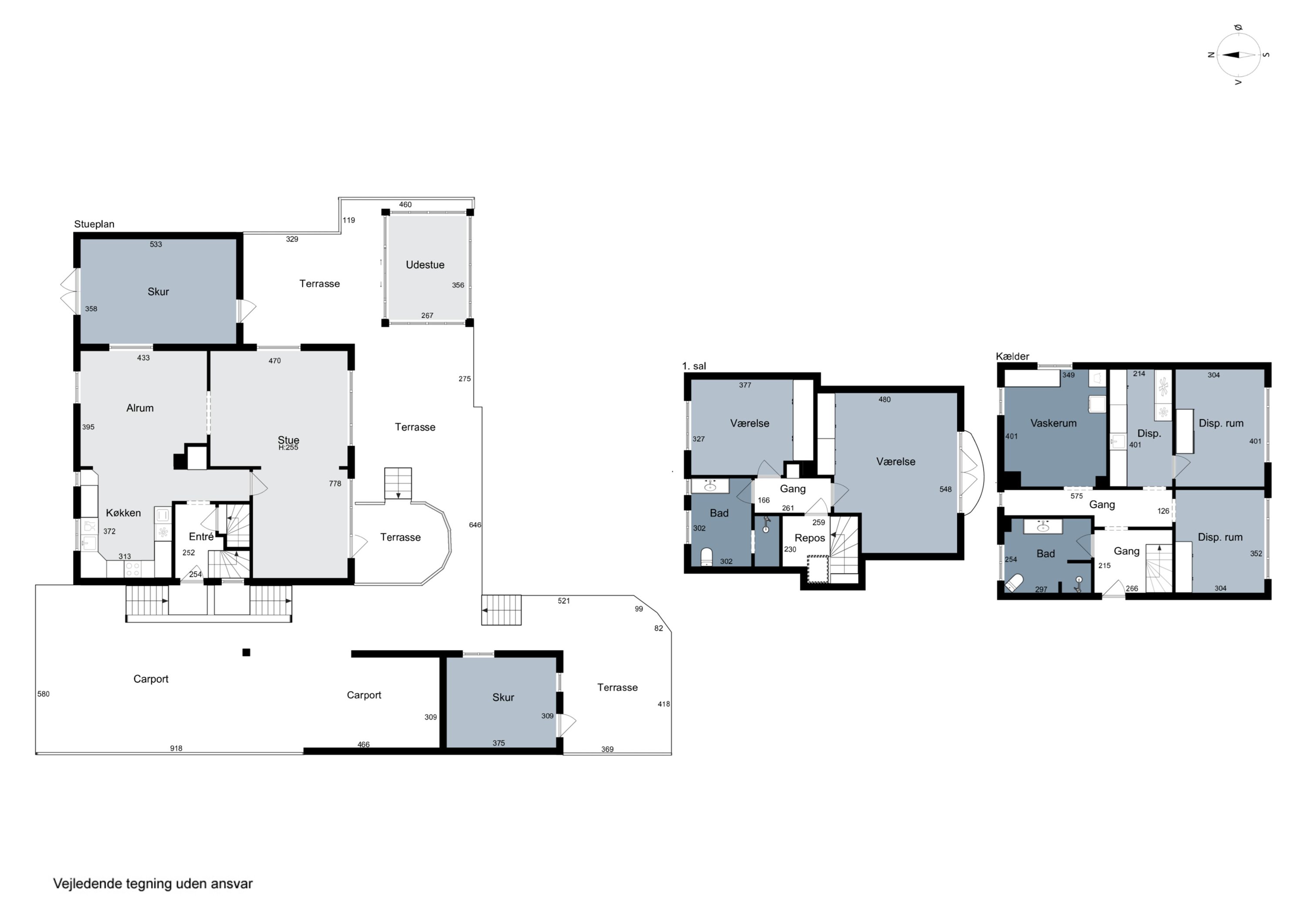 Plantegninger billede af Spangbergsvej 44, 7700 Thisted