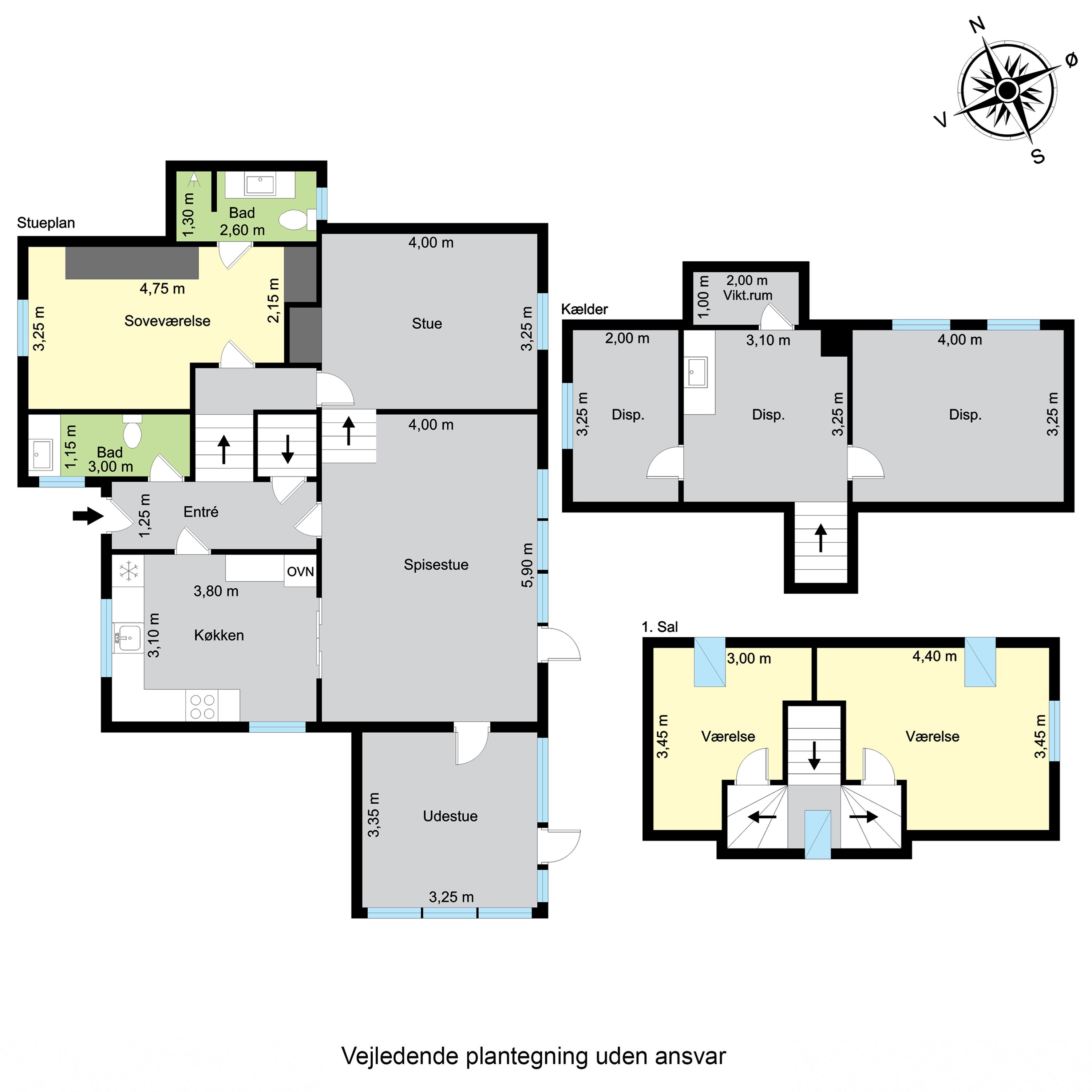 Plantegninger billede af Fredericiagade 35, 7500 Holstebro