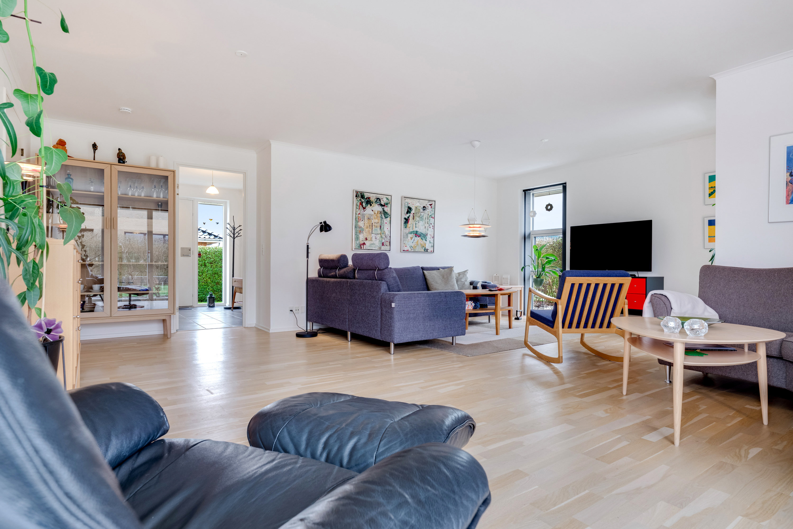 Fremhævet stue billede i fuldskærmstilstand. Billede af Rømøvænget 171, 5500 Middelfart