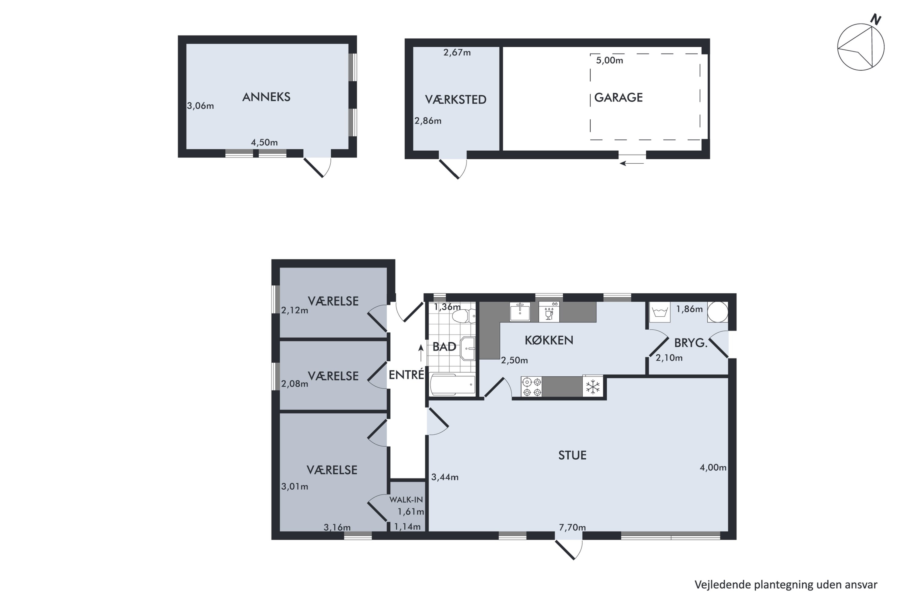 Plantegninger billede af Søndervænget 45, 8732 Hovedgård
