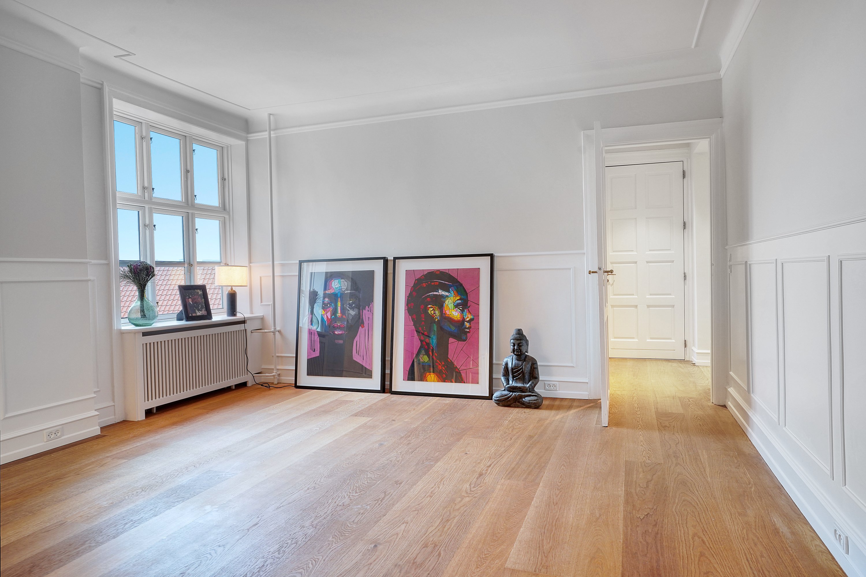 Fremhævet stue billede i fuldskærmstilstand. Billede af Holsteinsgade 11, 4., 2100 København Ø