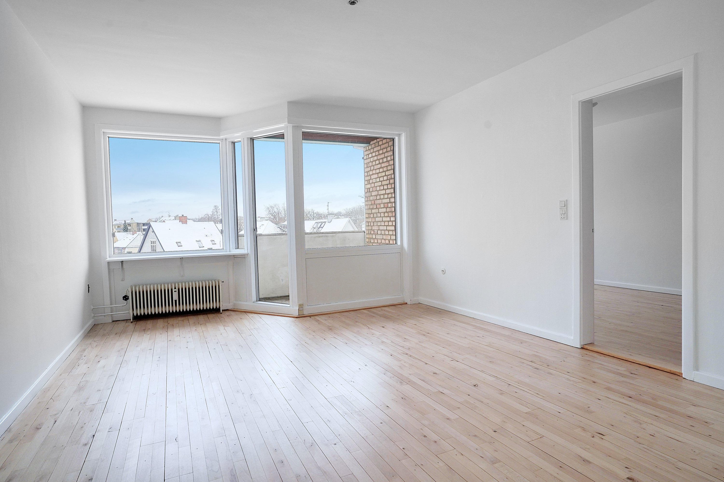 Fremhævet stue billede i fuldskærmstilstand. Billede af Rosenhøjvej 23, 2. tv., 3000 Helsingør