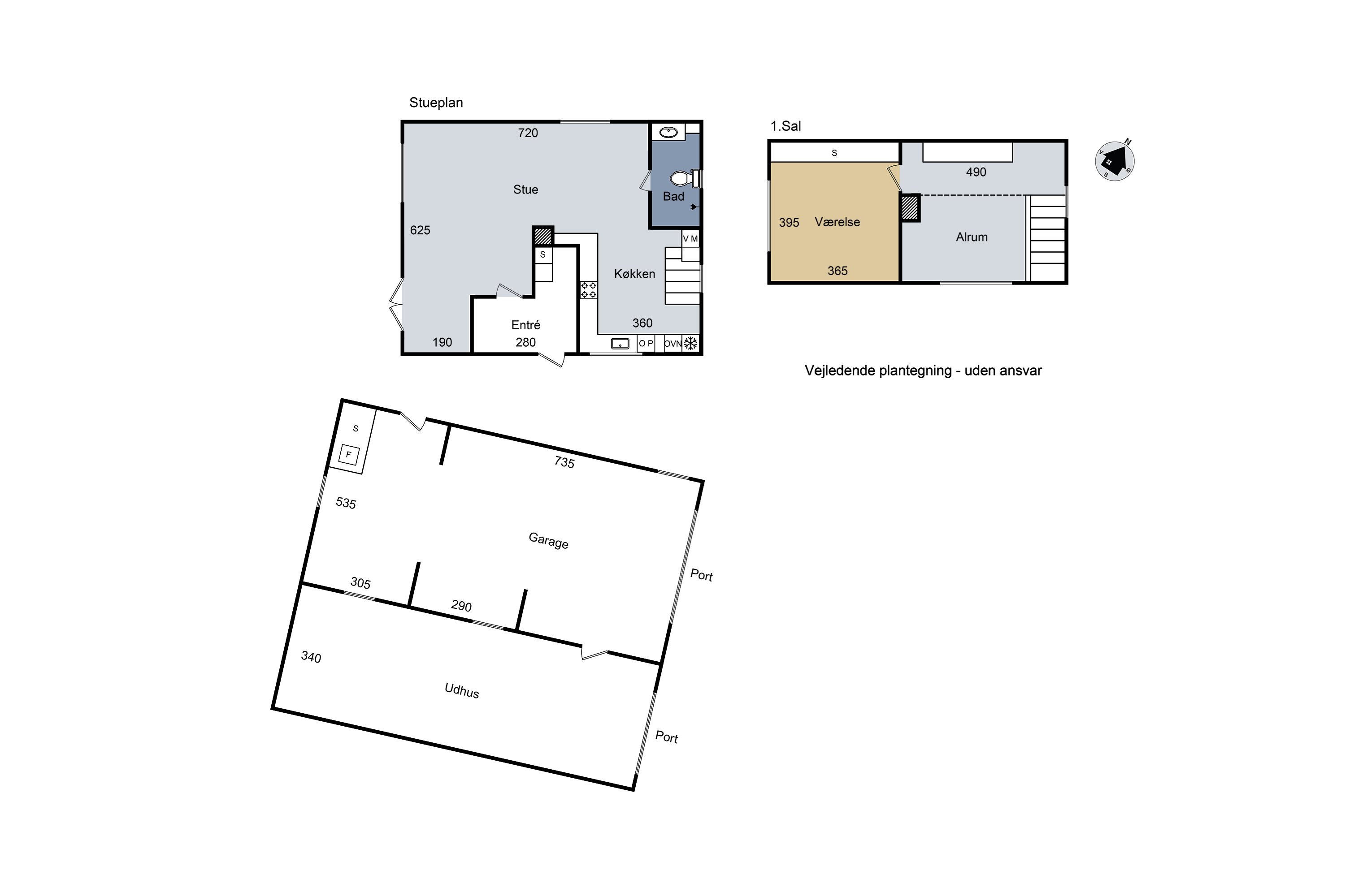 Plantegninger billede af Rødkildevej 2, 4200 Slagelse