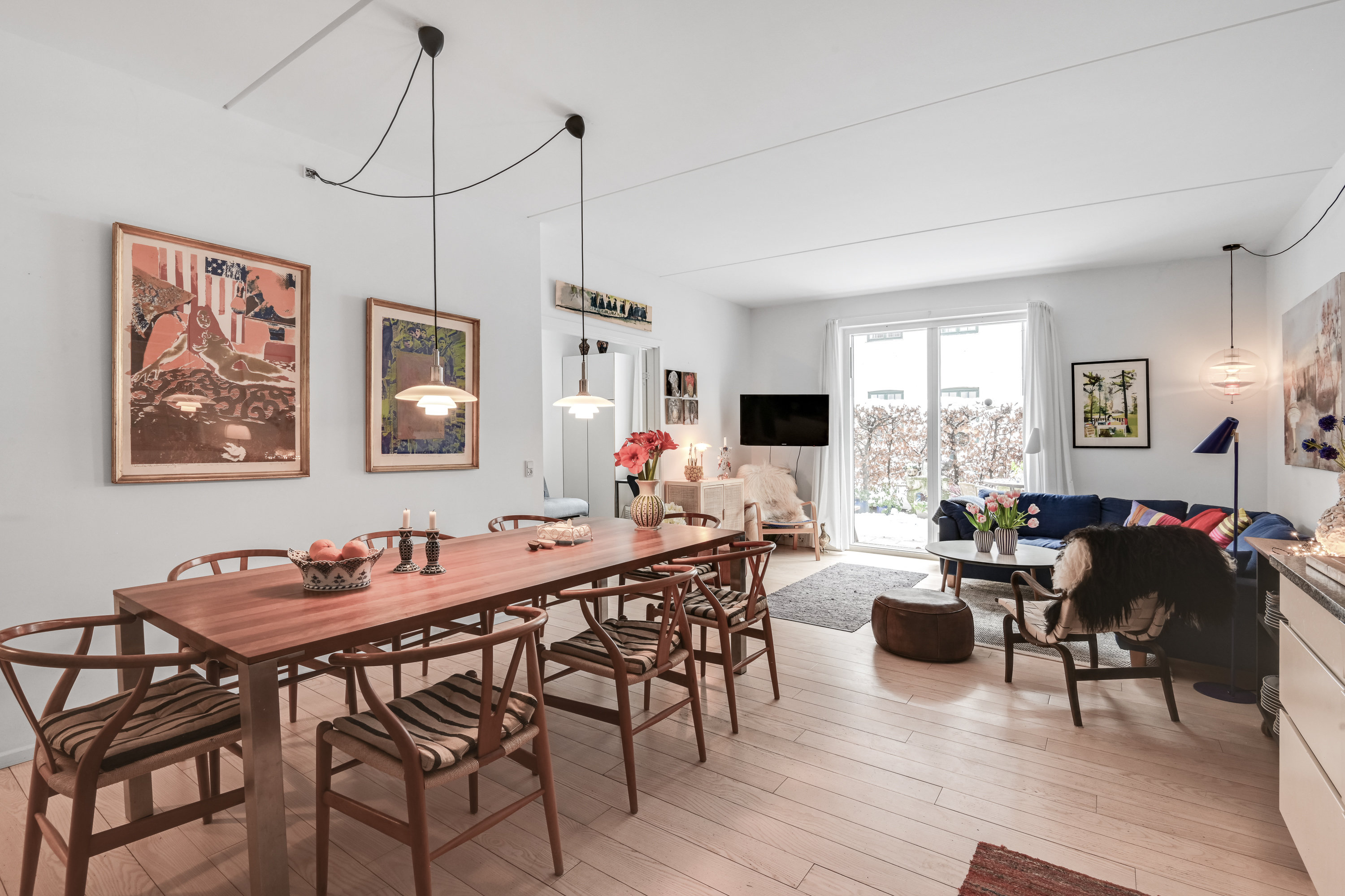 Fremhævet andet billede i fuldskærmstilstand. Billede af Porcelænshaven 4G, st.. th., 2000 Frederiksberg