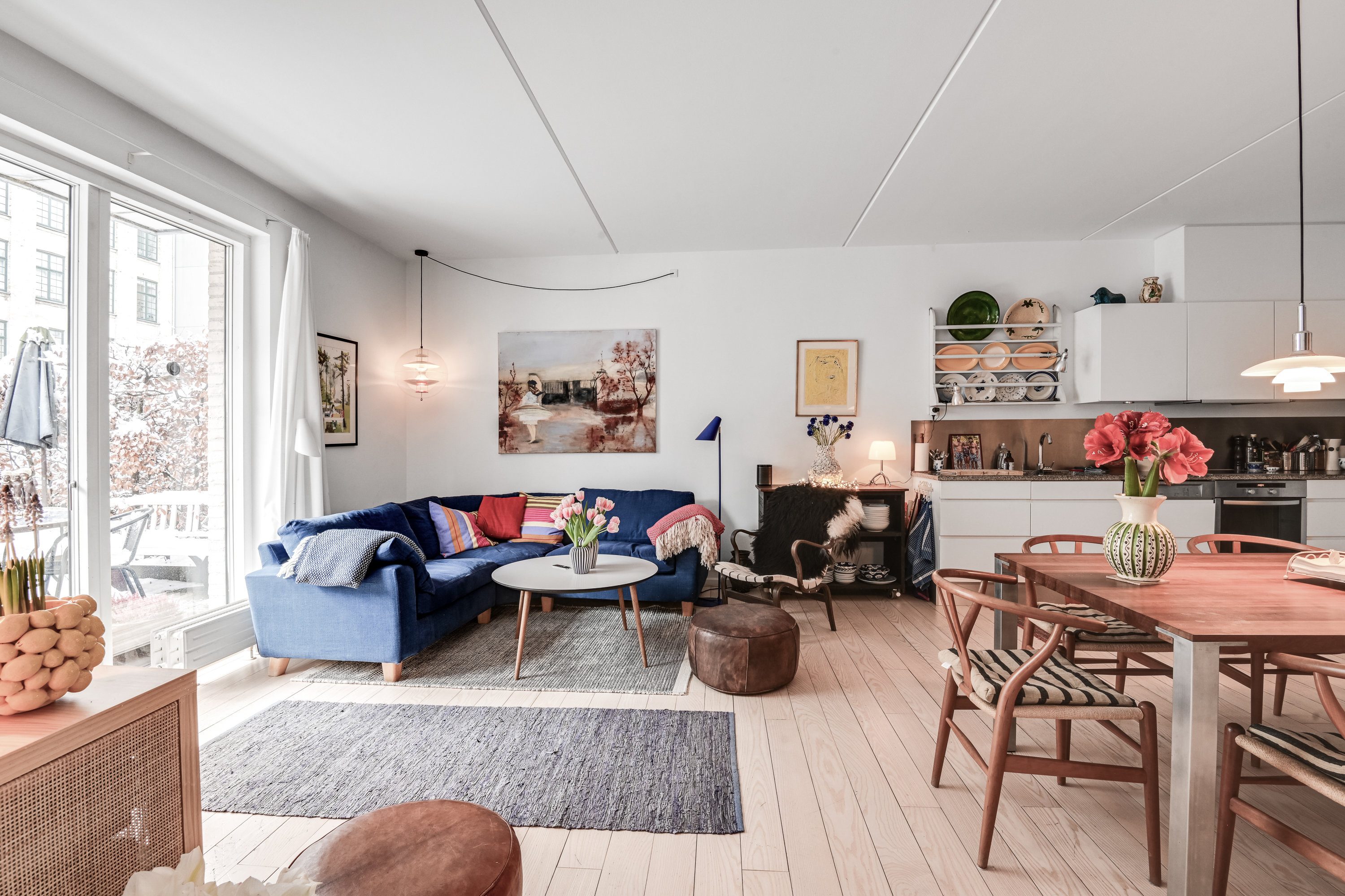 Fremhævet andet billede i fuldskærmstilstand. Billede af Porcelænshaven 4G, st.. th., 2000 Frederiksberg