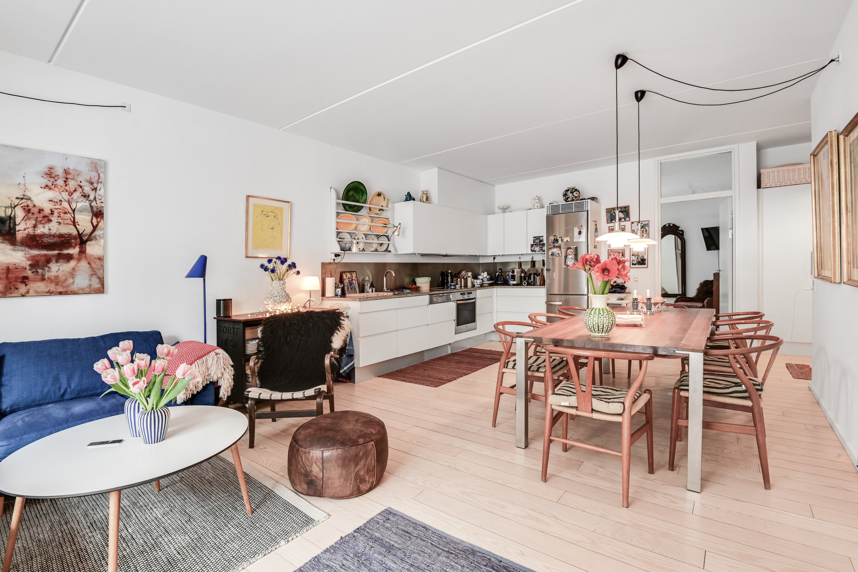 Fremhævet andet billede i fuldskærmstilstand. Billede af Porcelænshaven 4G, st.. th., 2000 Frederiksberg