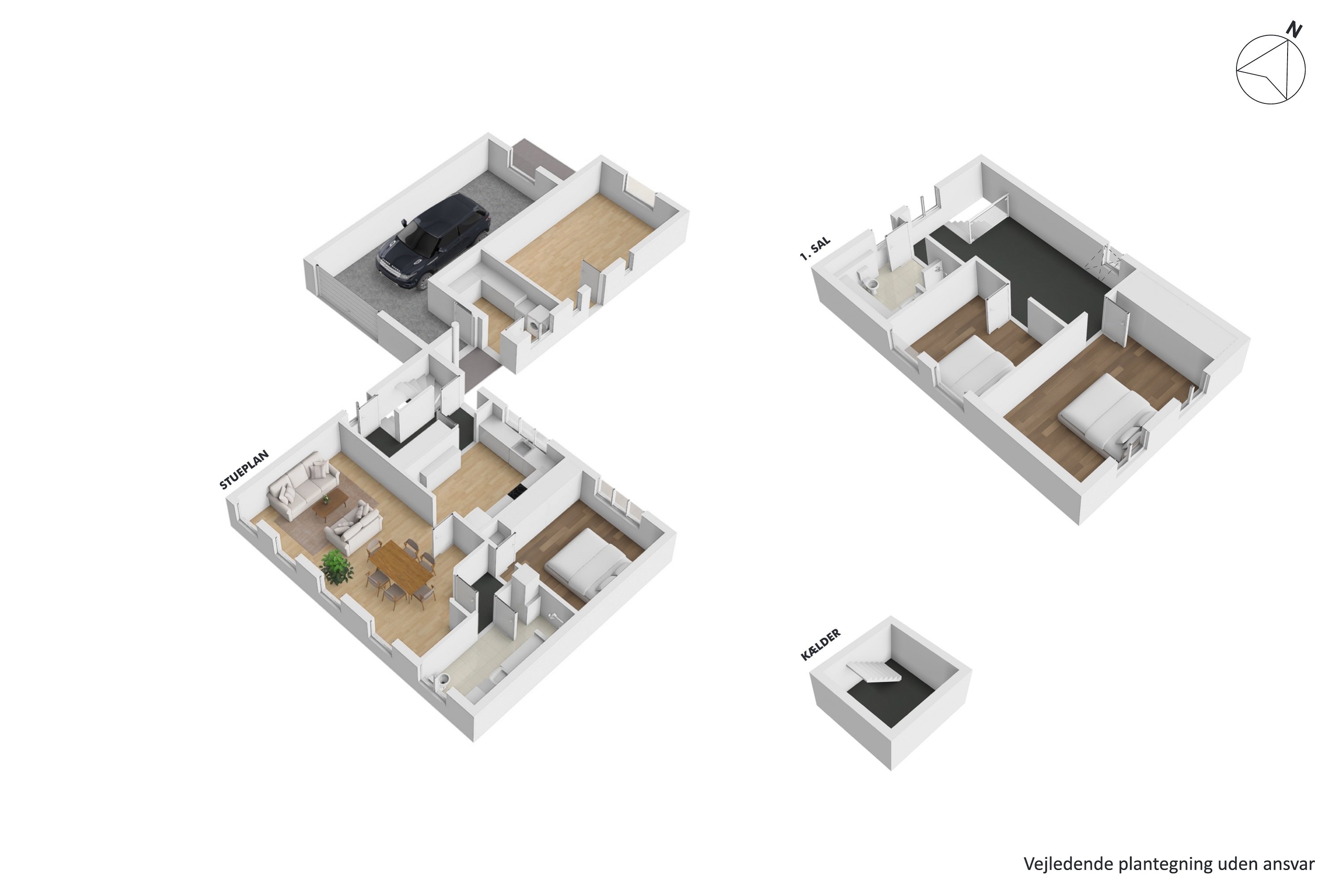 Plantegninger billede af Teglværksvej 3, Stubberup, 8723 Løsning