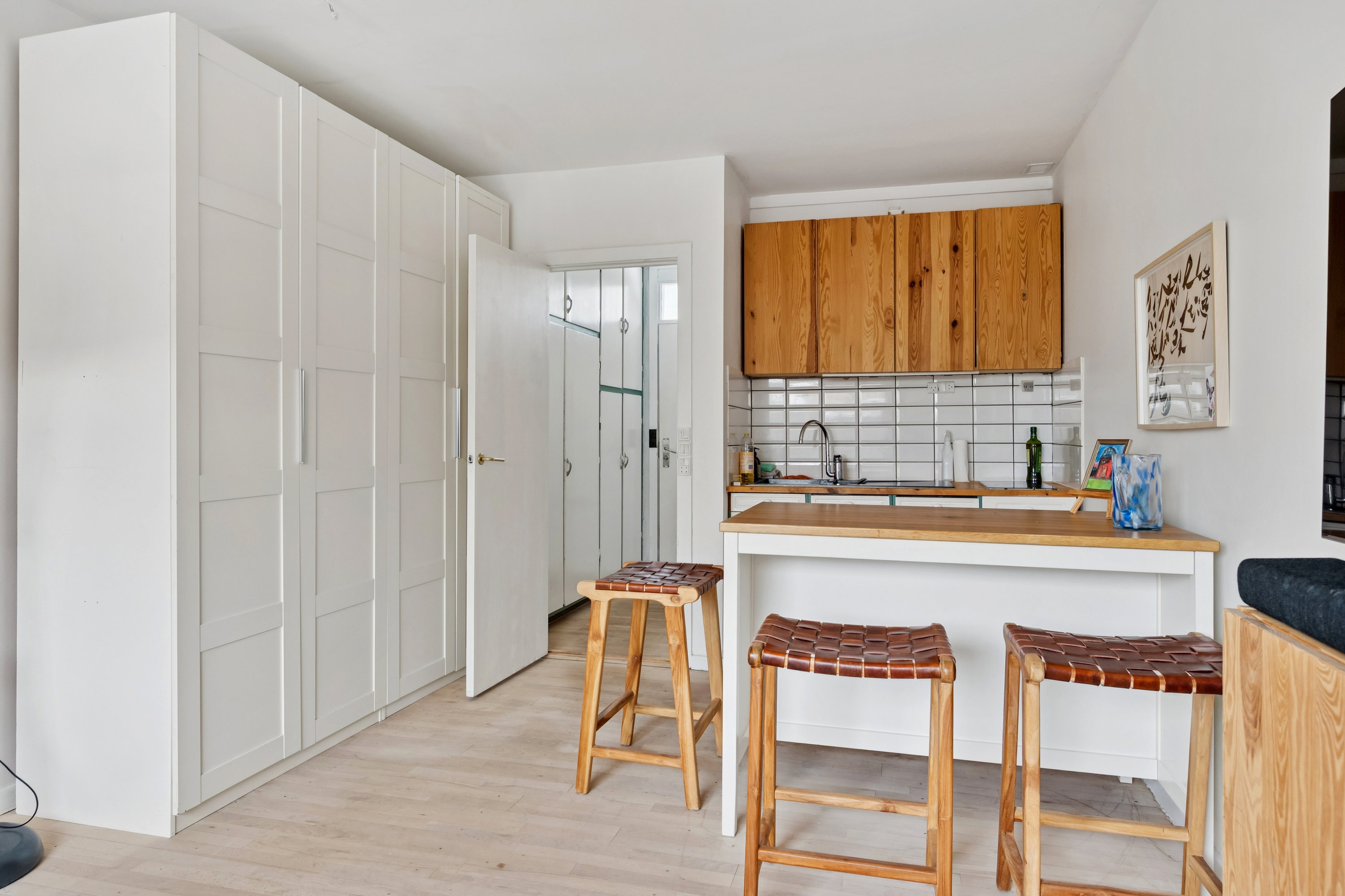 Fremhævet køkken billede i fuldskærmstilstand. Billede af Virum Stationsvej 144D, 2830 Virum