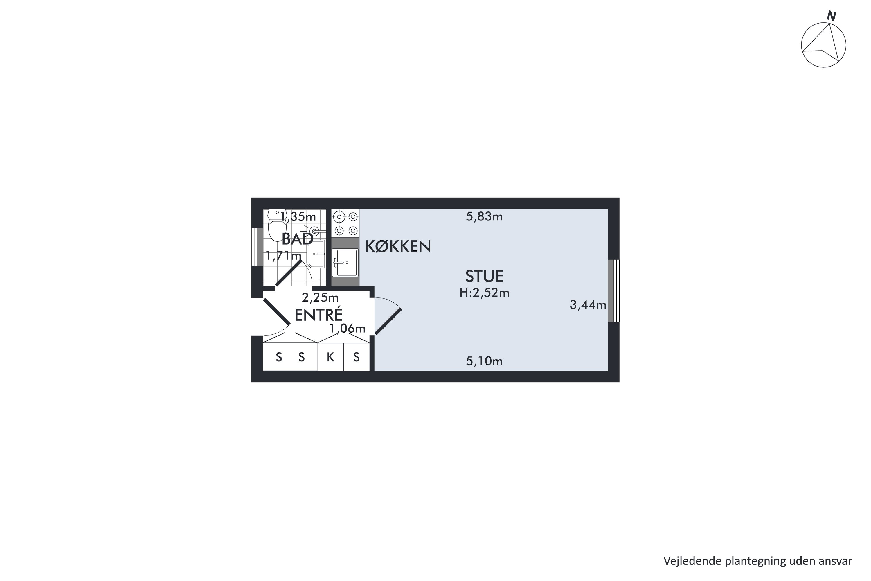 Plantegninger billede af Virum Stationsvej 144D, 2830 Virum