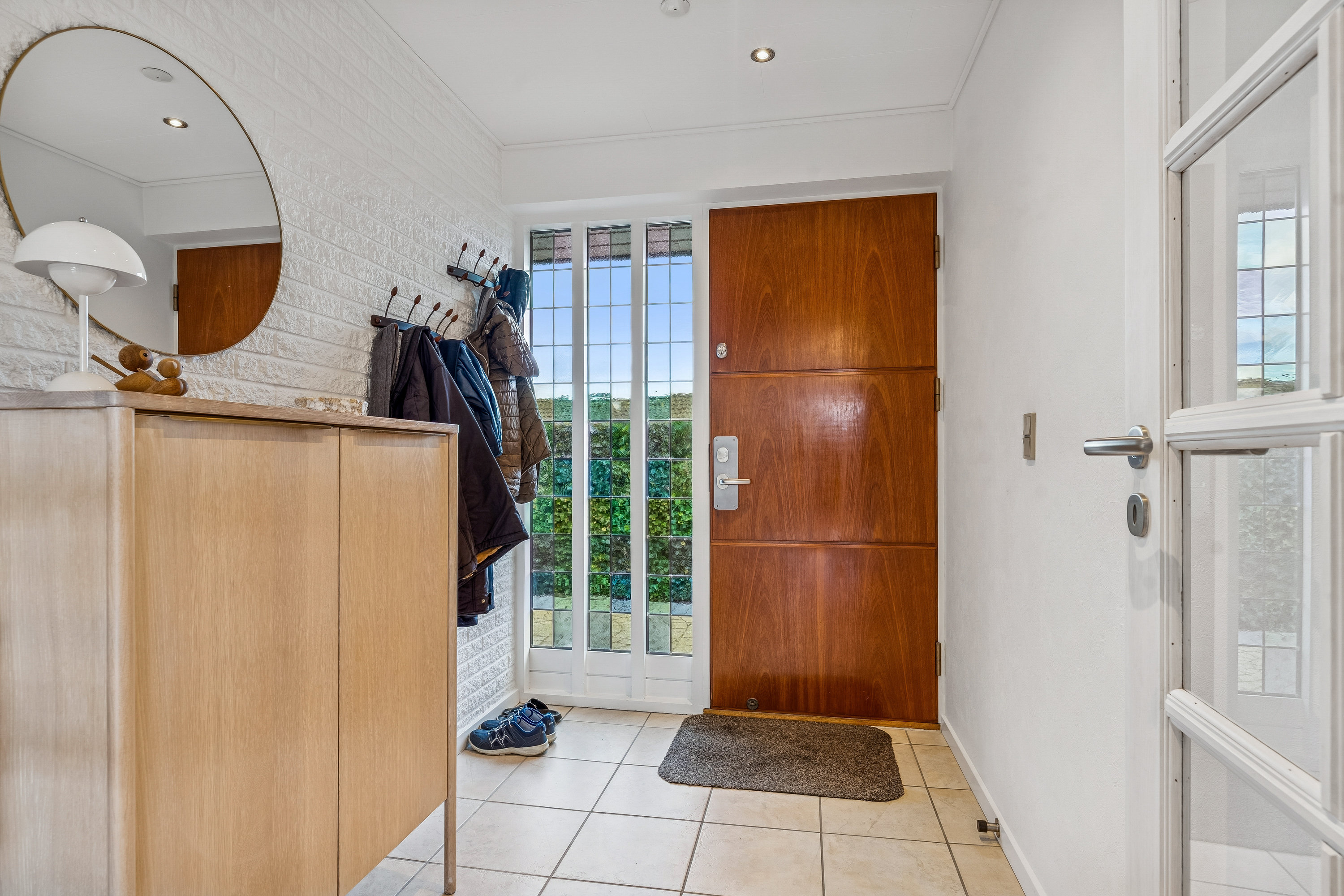 Fremhævet entre billede i fuldskærmstilstand. Billede af Højvangen 7, 8700 Horsens