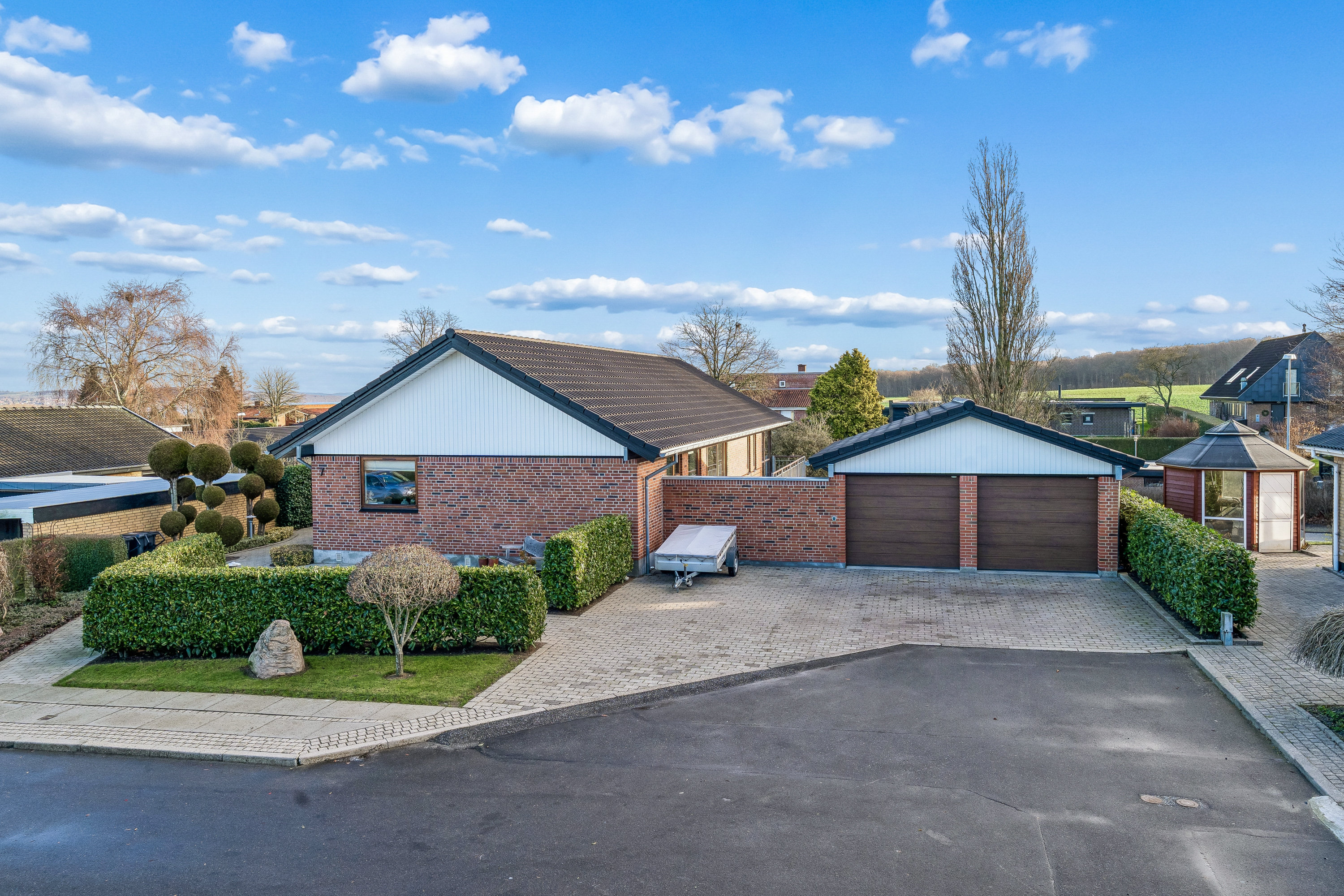 Villa: Ejendommen på Højvangen 7, 8700 Horsens