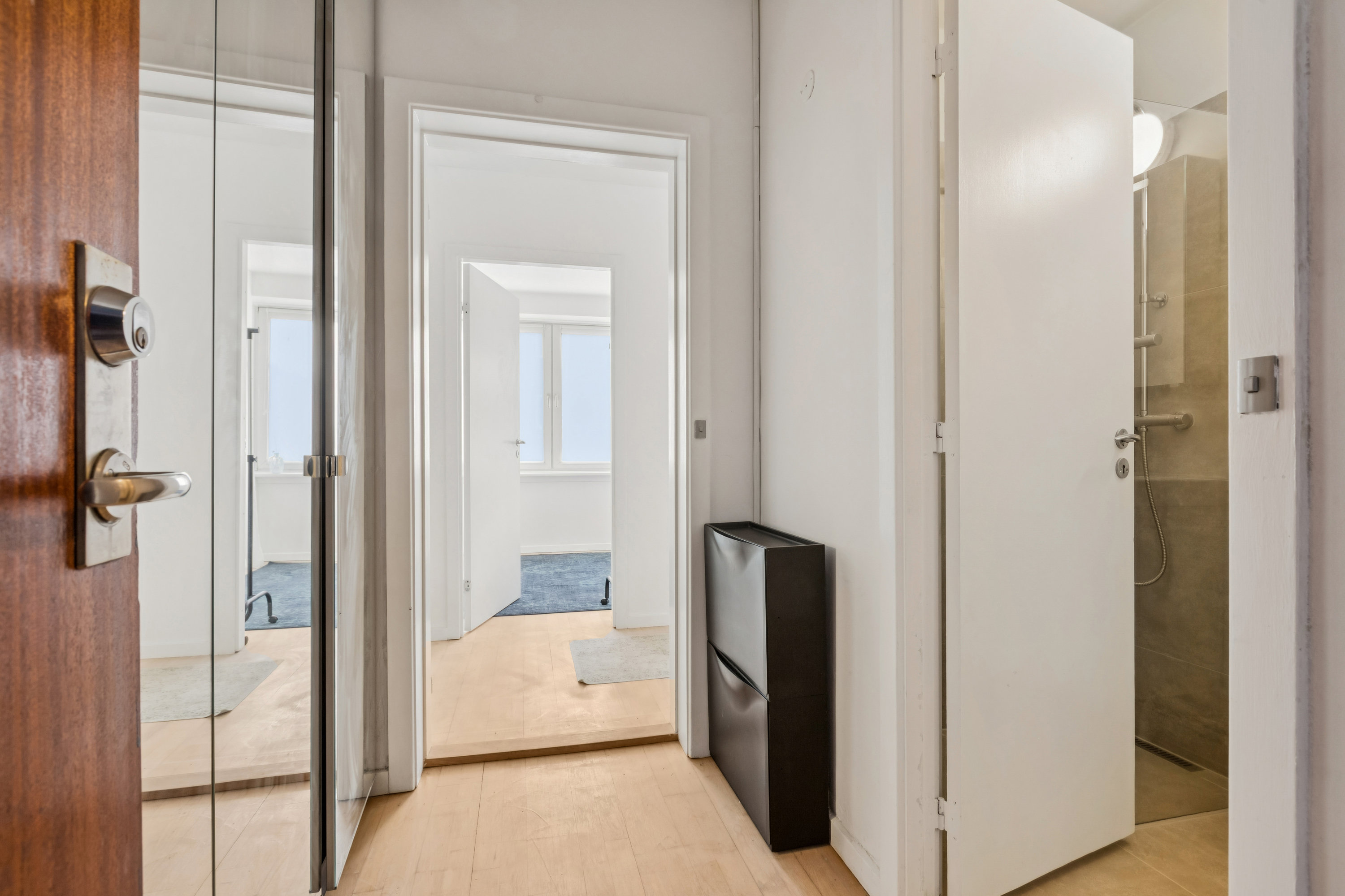 Fremhævet gang billede i fuldskærmstilstand. Billede af Hemsedalsgade 7, 2. mf., 2300 København S