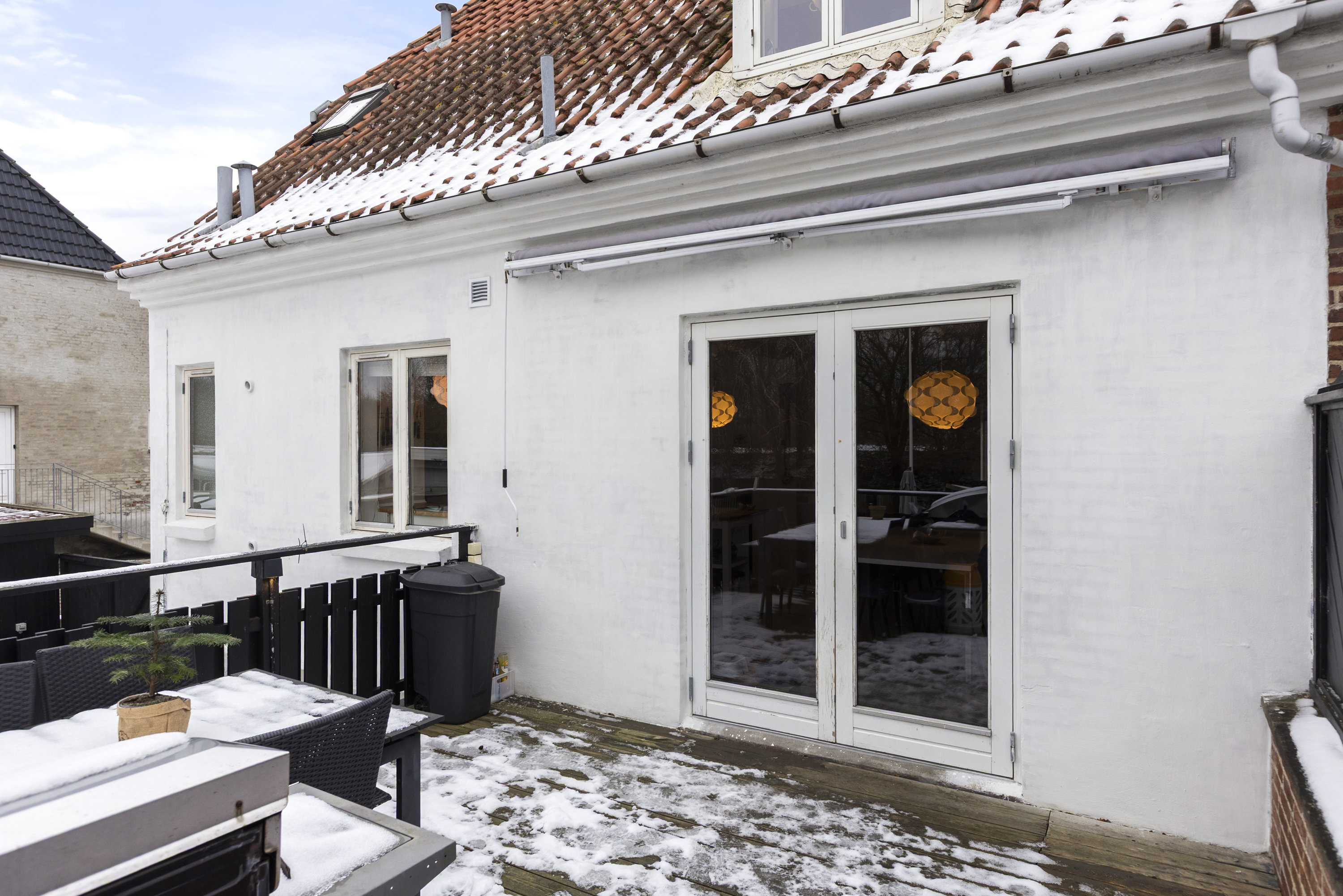 Fremhævet terrasse billede i fuldskærmstilstand. Billede af Tårnborgvej 51, 4220 Korsør