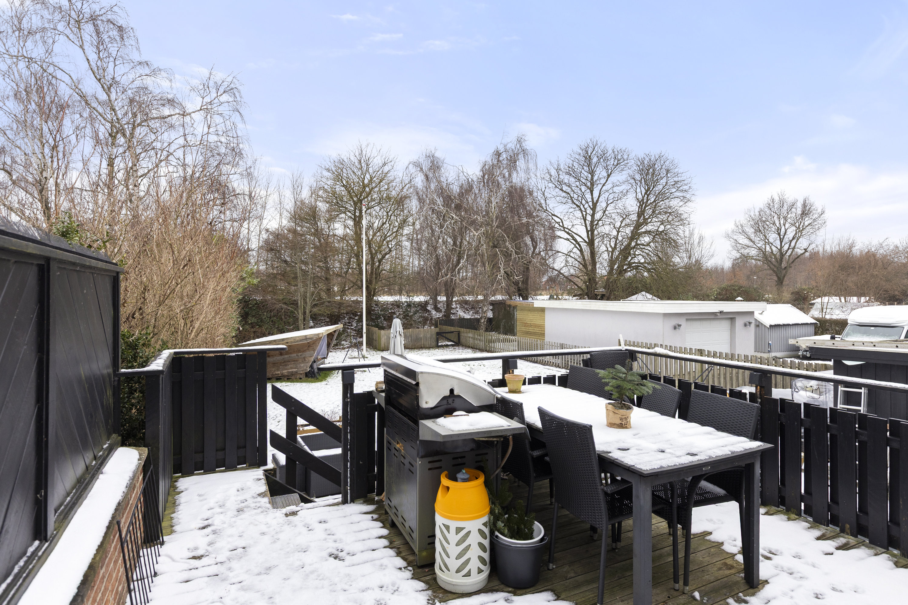 Fremhævet terrasse billede i fuldskærmstilstand. Billede af Tårnborgvej 51, 4220 Korsør