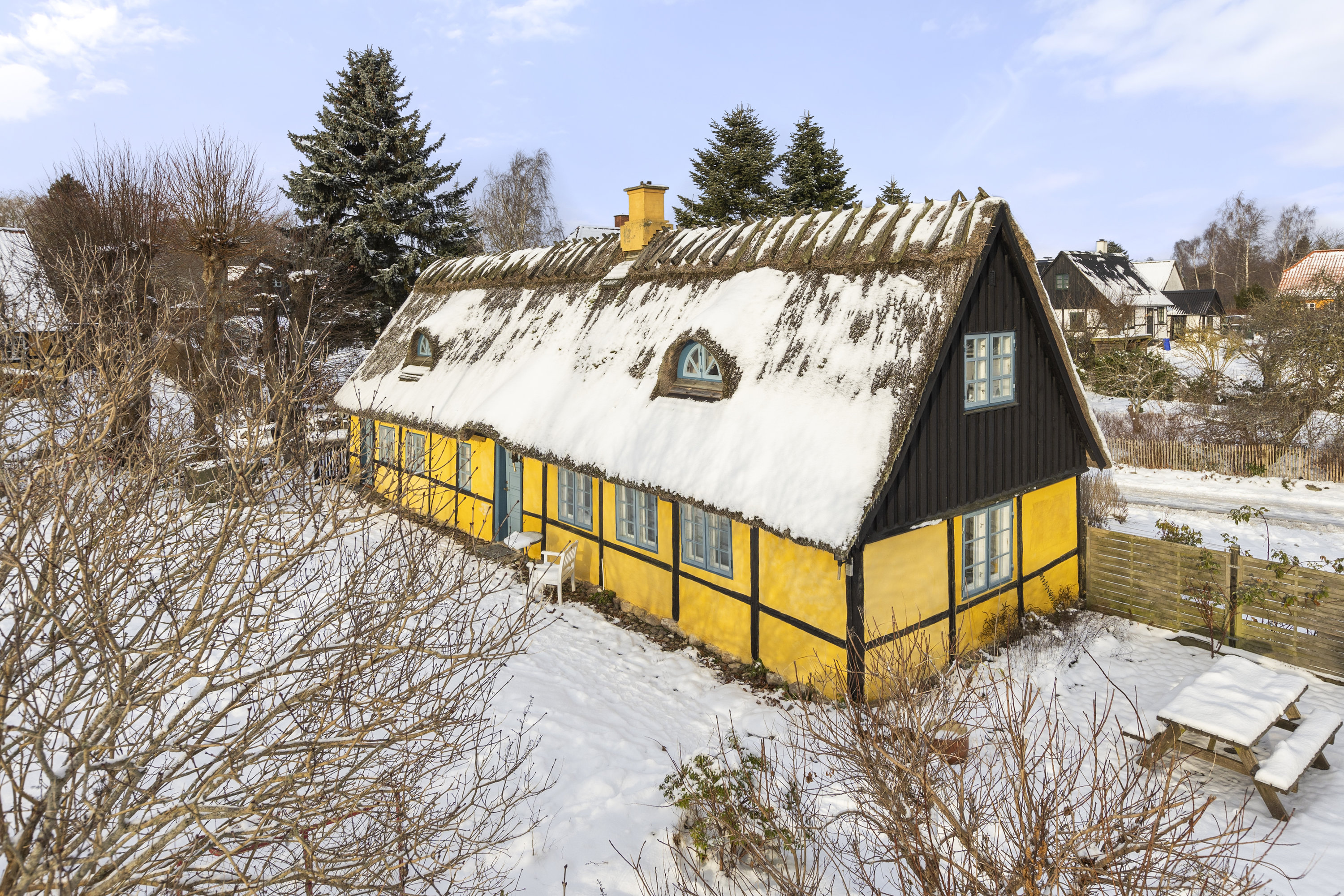 Miniaturebillede 1: ejendommen. Billede af Bybrønden 2, Sæby, 4070 Kirke Hyllinge