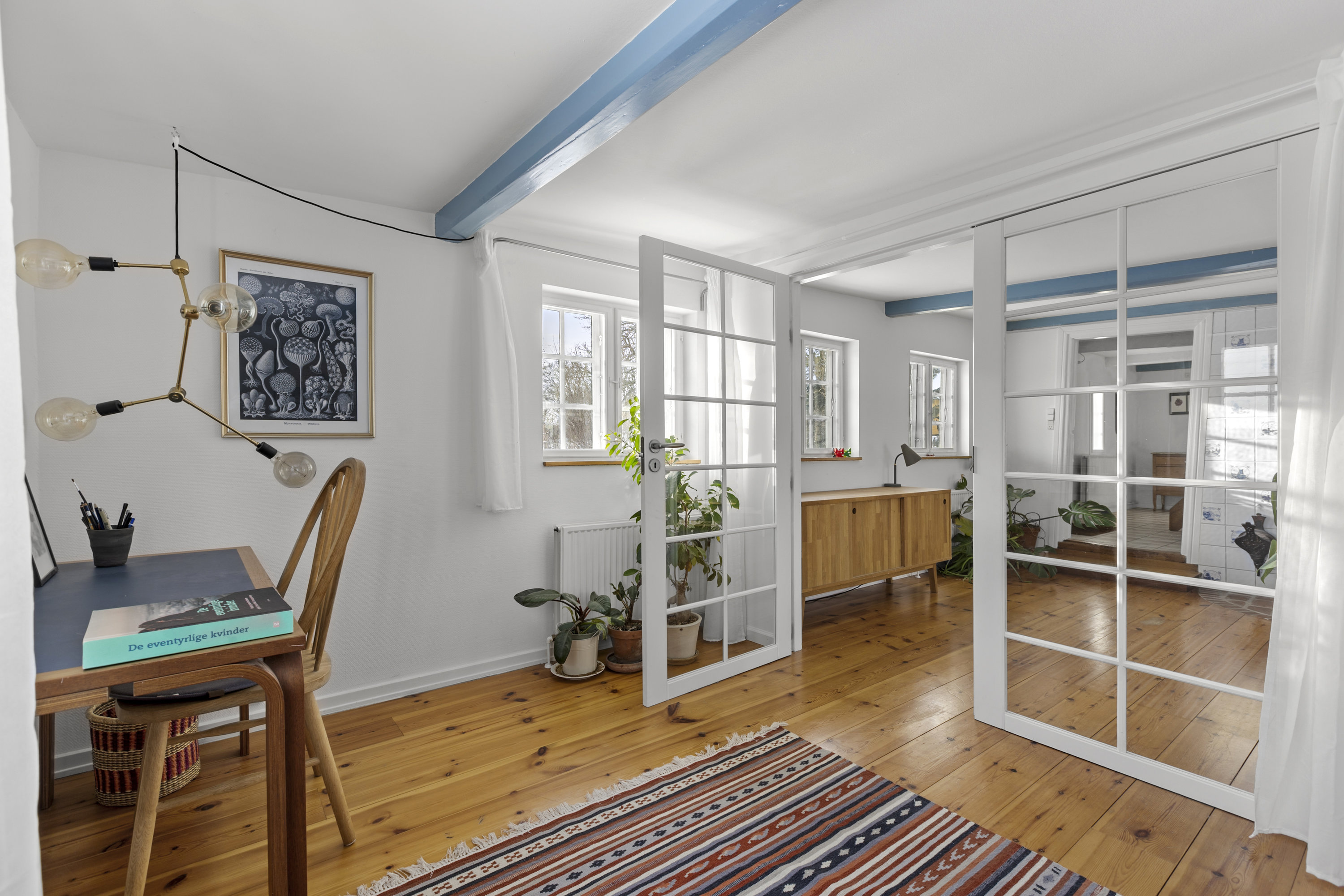 Fremhævet stue billede i fuldskærmstilstand. Billede af Bybrønden 2, Sæby, 4070 Kirke Hyllinge