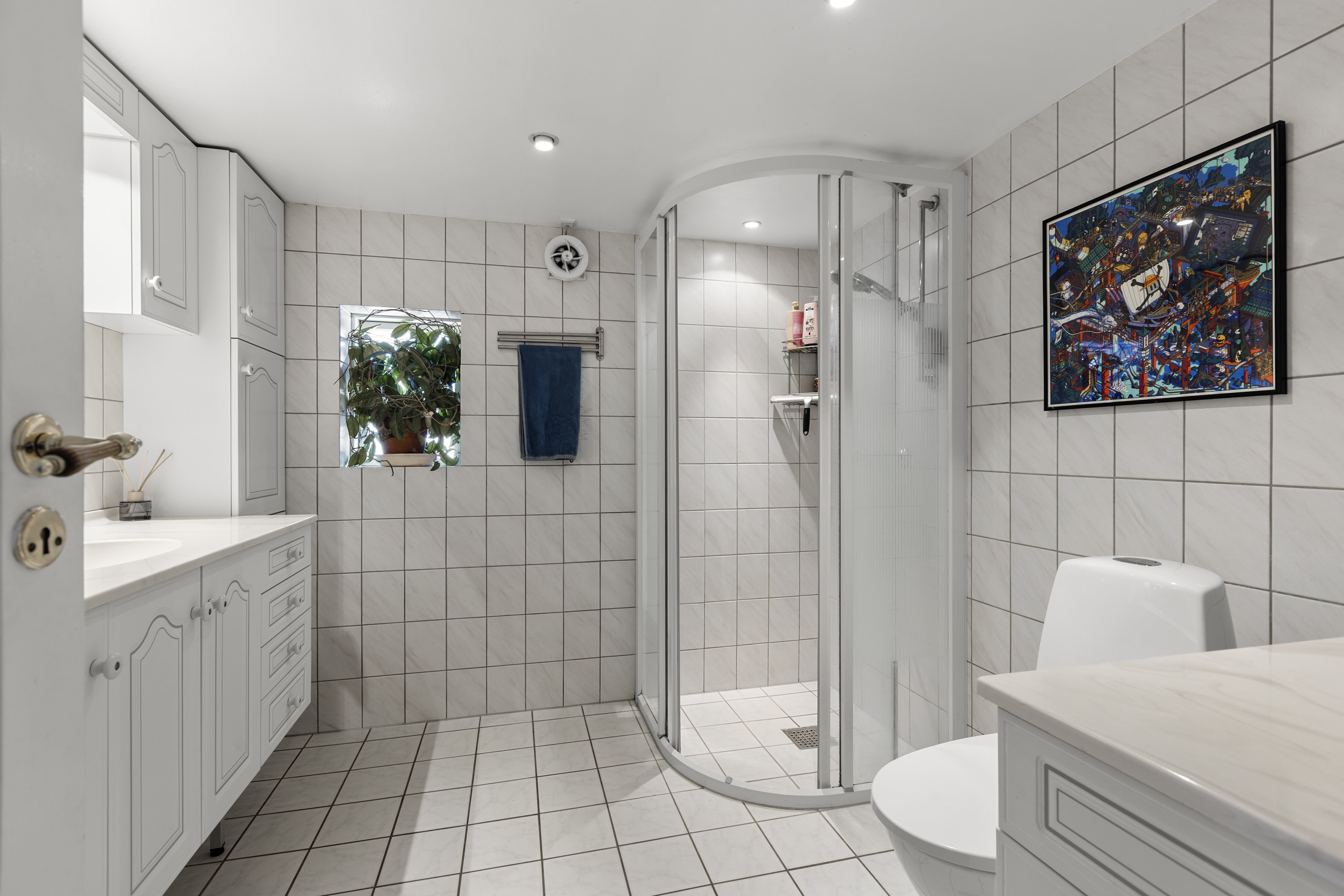 Fremhævet badeværelse billede i fuldskærmstilstand. Billede af Bybrønden 2, Sæby, 4070 Kirke Hyllinge