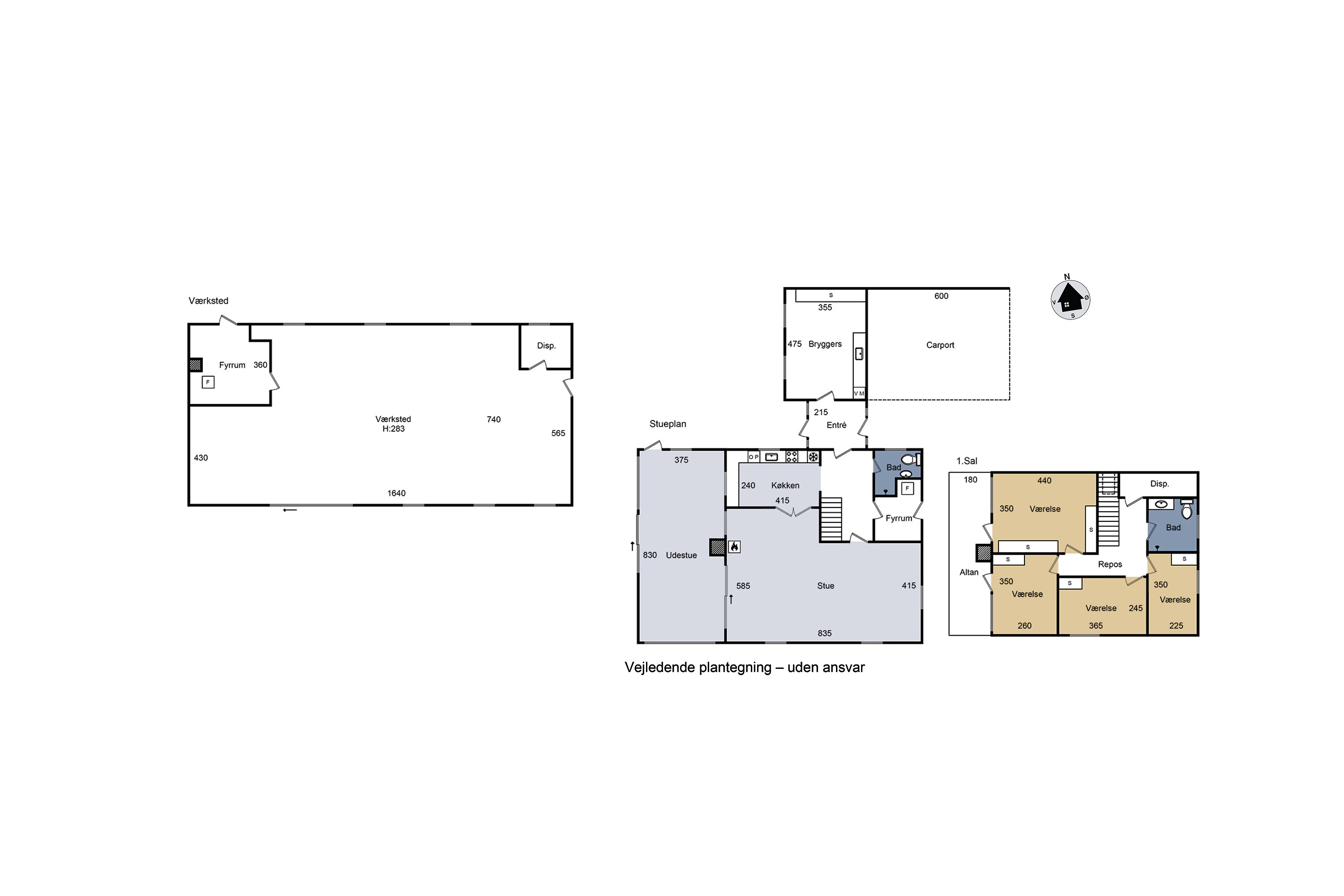 Plantegninger billede af Industrivej 4A, 4050 Skibby