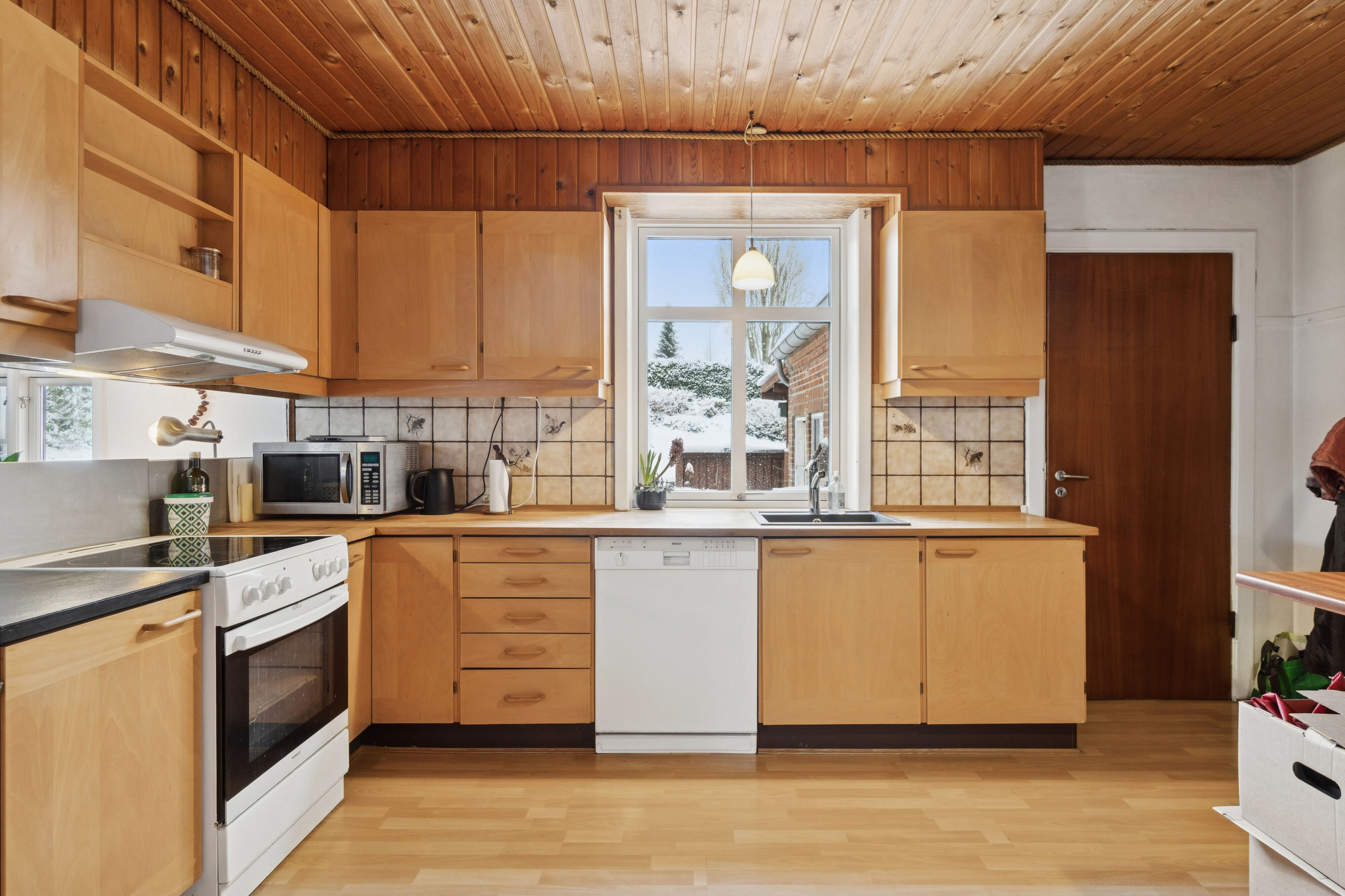 Fremhævet køkken billede i fuldskærmstilstand. Billede af Søndergade 42, 6040 Egtved