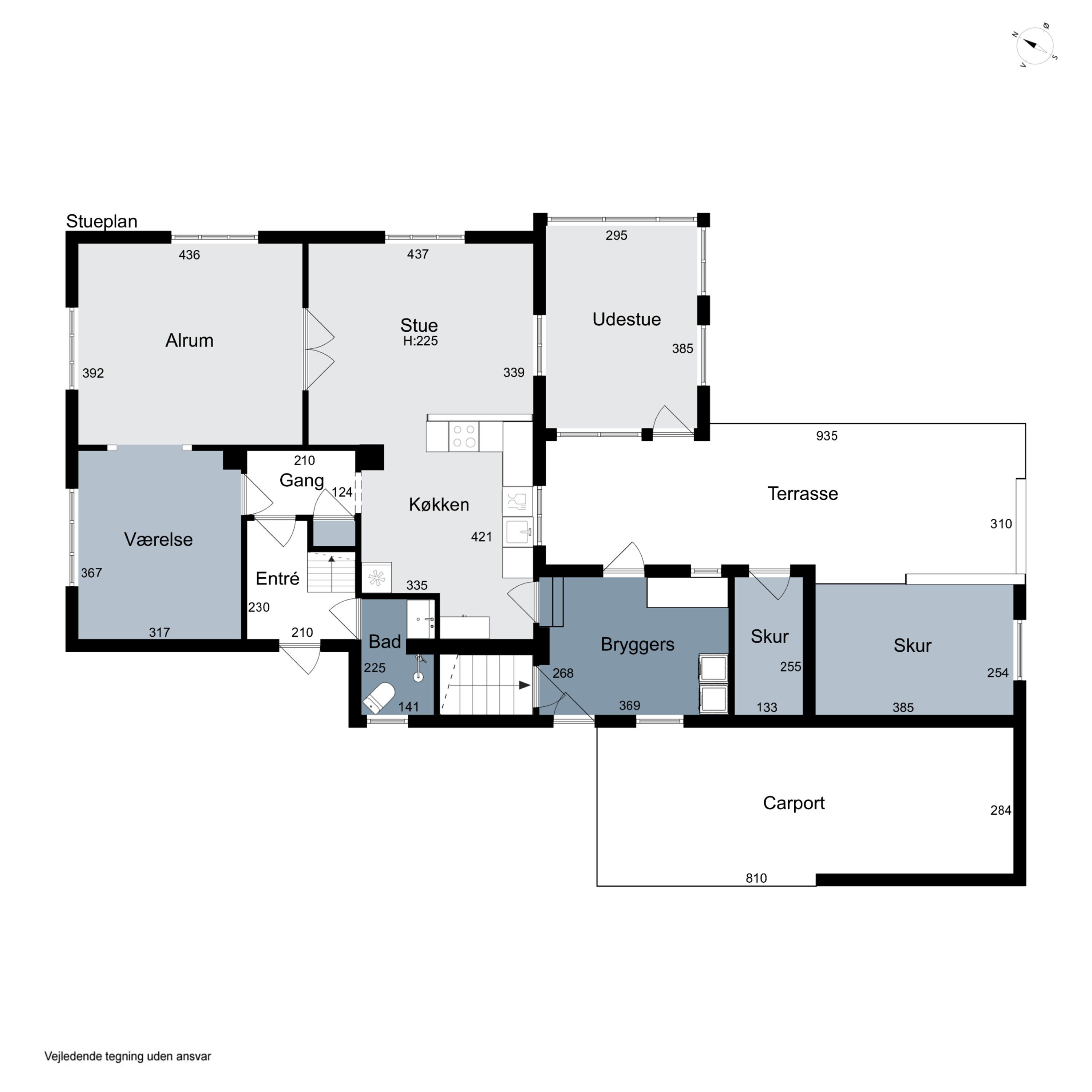Plantegninger billede af Søndergade 42, 6040 Egtved