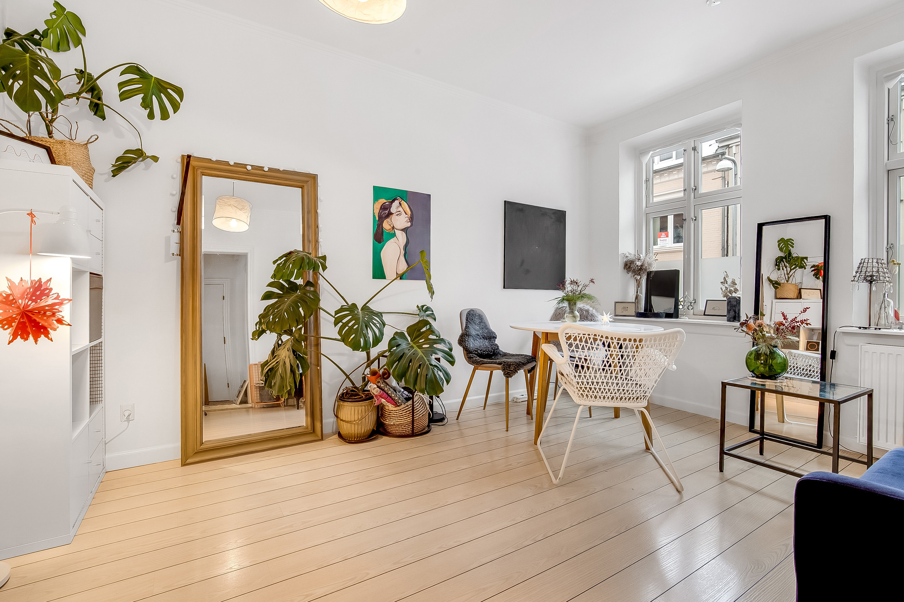 Fremhævet stue billede i fuldskærmstilstand. Billede af Holmen 8, st.. th., 7100 Vejle