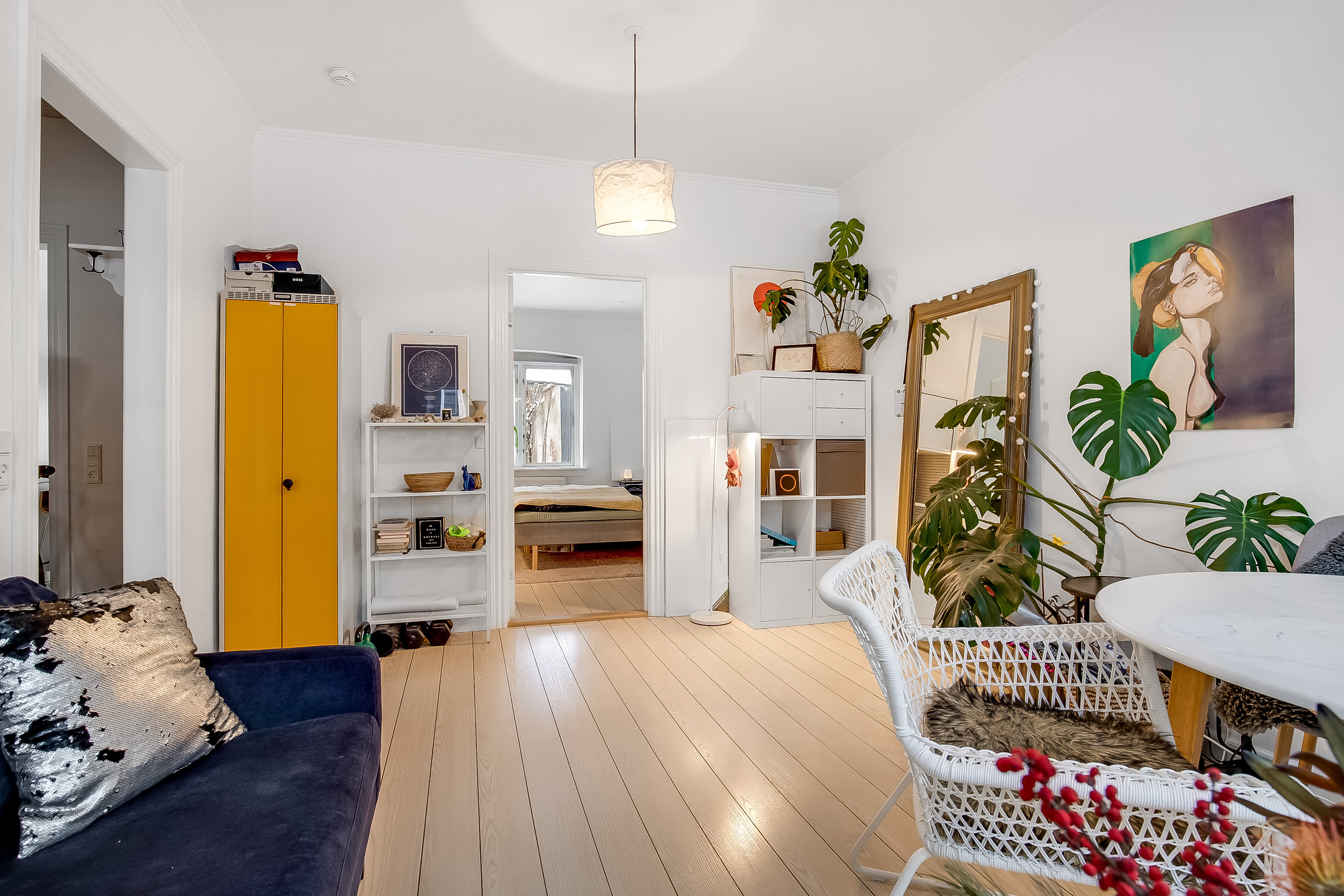 Miniaturebillede 2: stue. Billede af Holmen 8, st.. th., 7100 Vejle