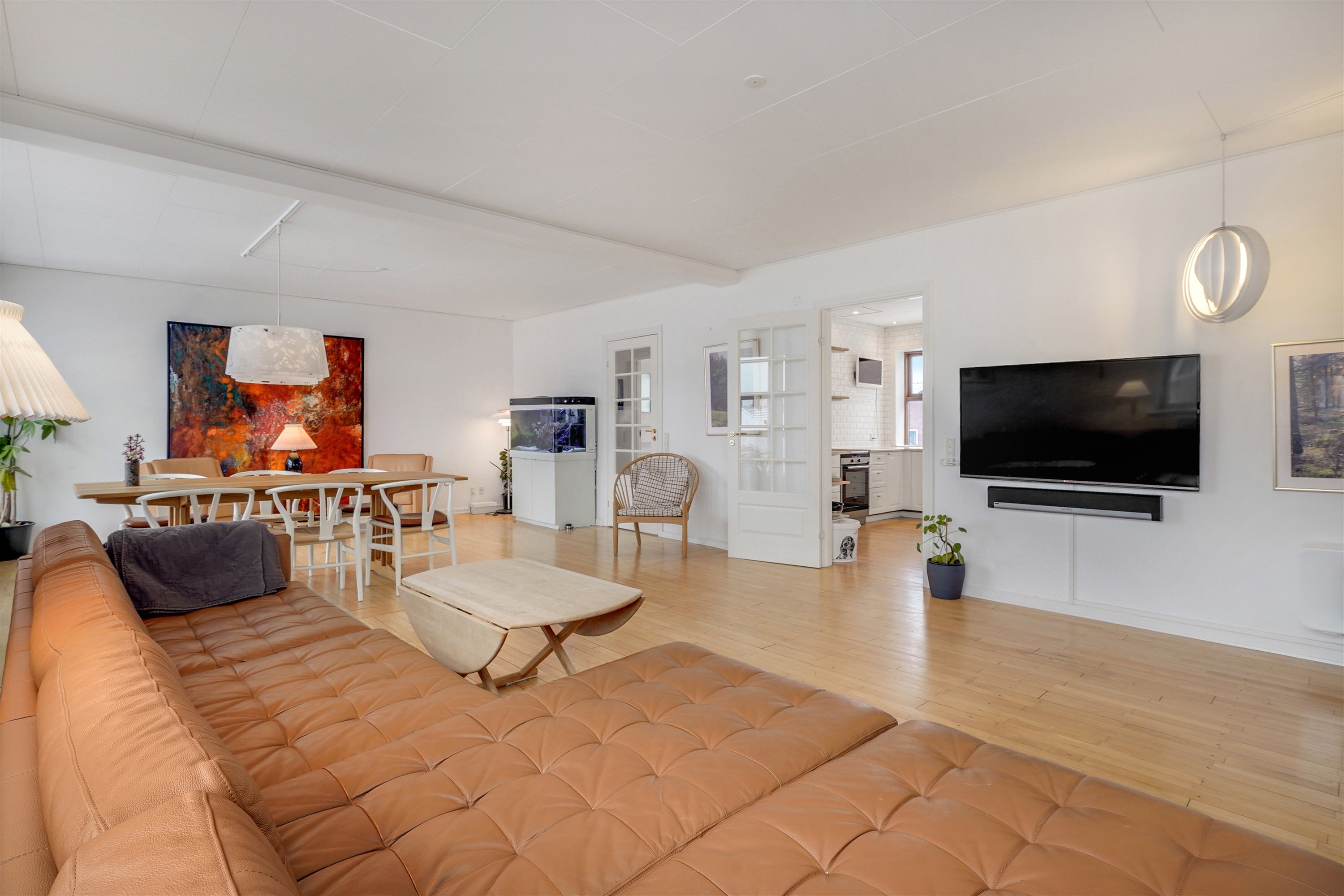 Fremhævet stue billede i fuldskærmstilstand. Billede af Ingemanns Alle 149, 6700 Esbjerg