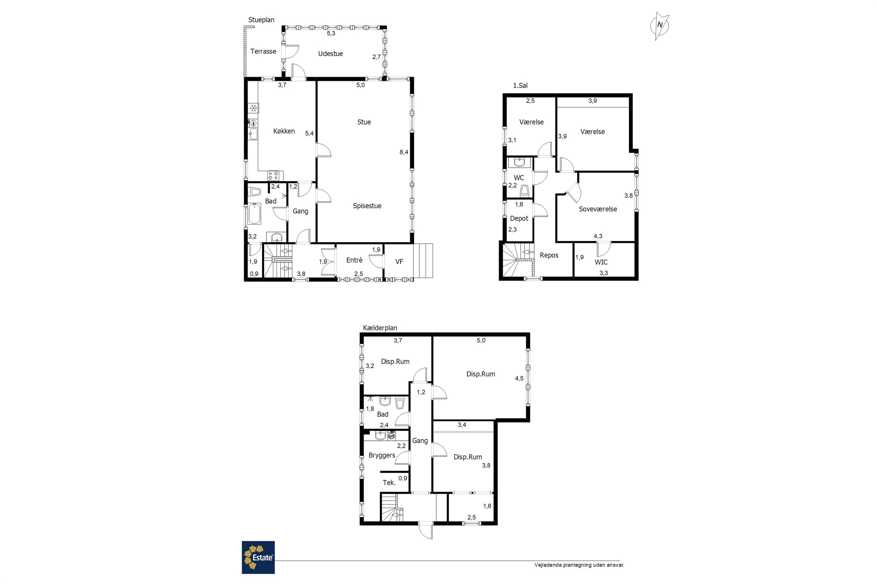 Plantegninger billede af Ingemanns Alle 149, 6700 Esbjerg