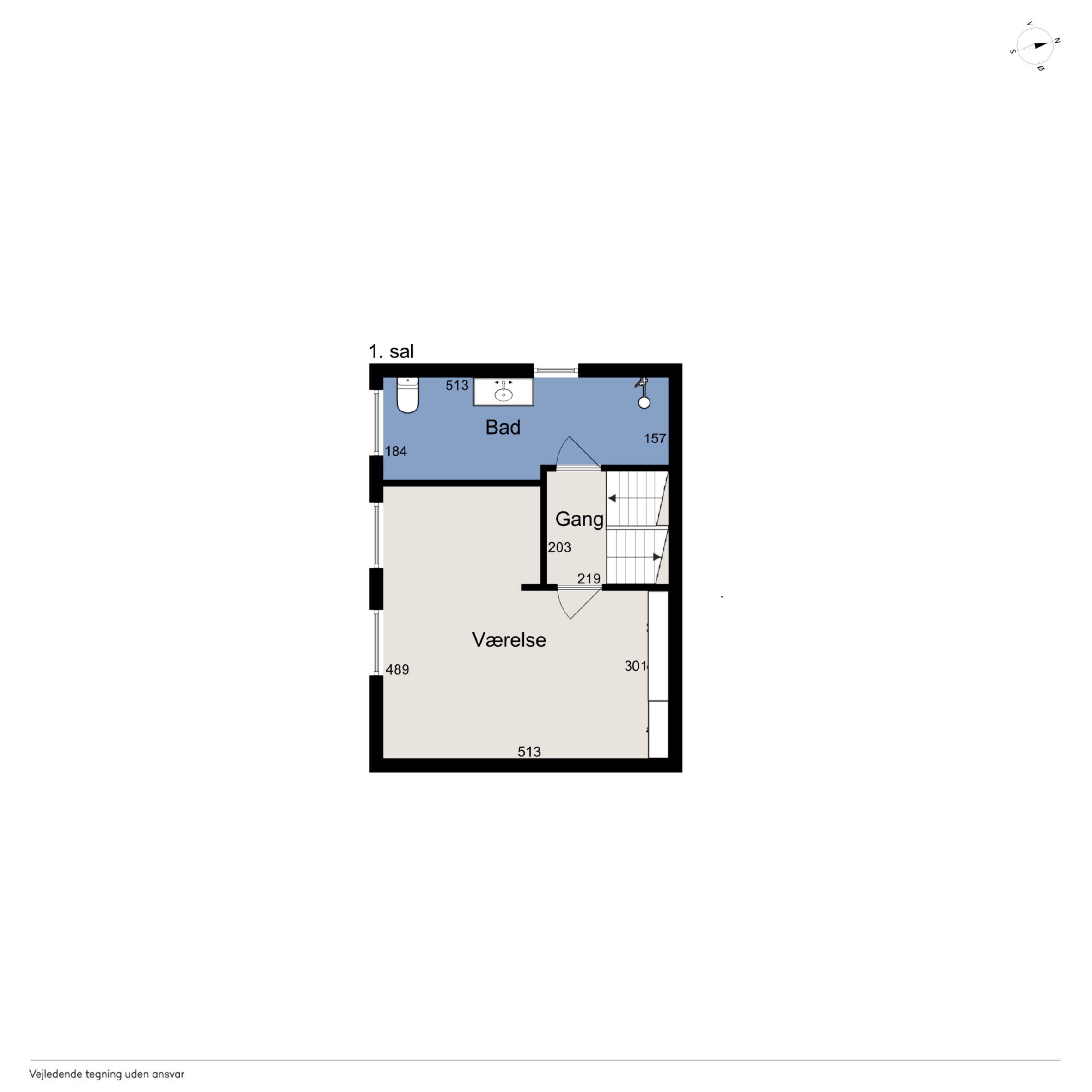 Plantegninger billede af Lundbyvej 43B, Tåsinge, 5700 Svendborg