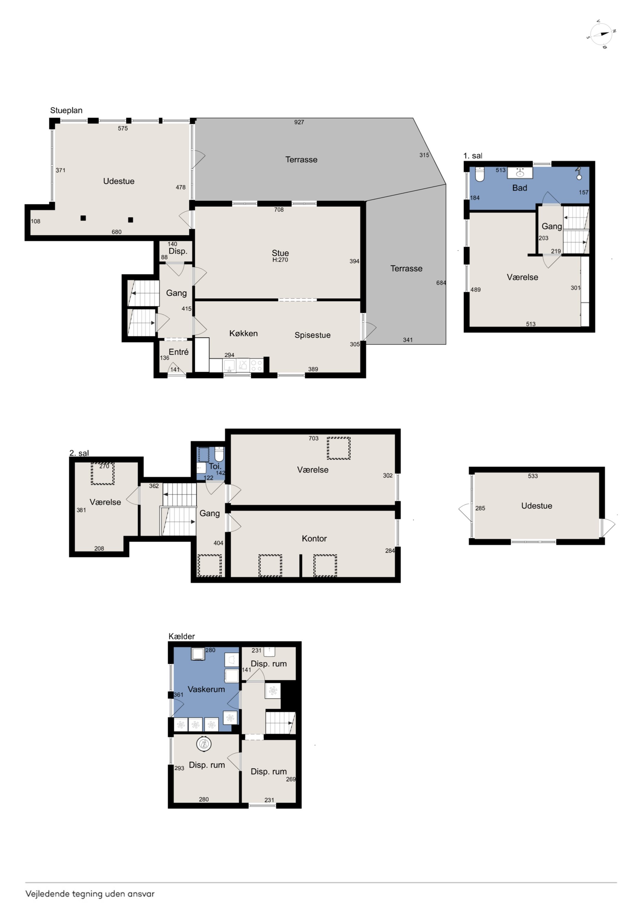 Plantegninger billede af Lundbyvej 43B, Tåsinge, 5700 Svendborg