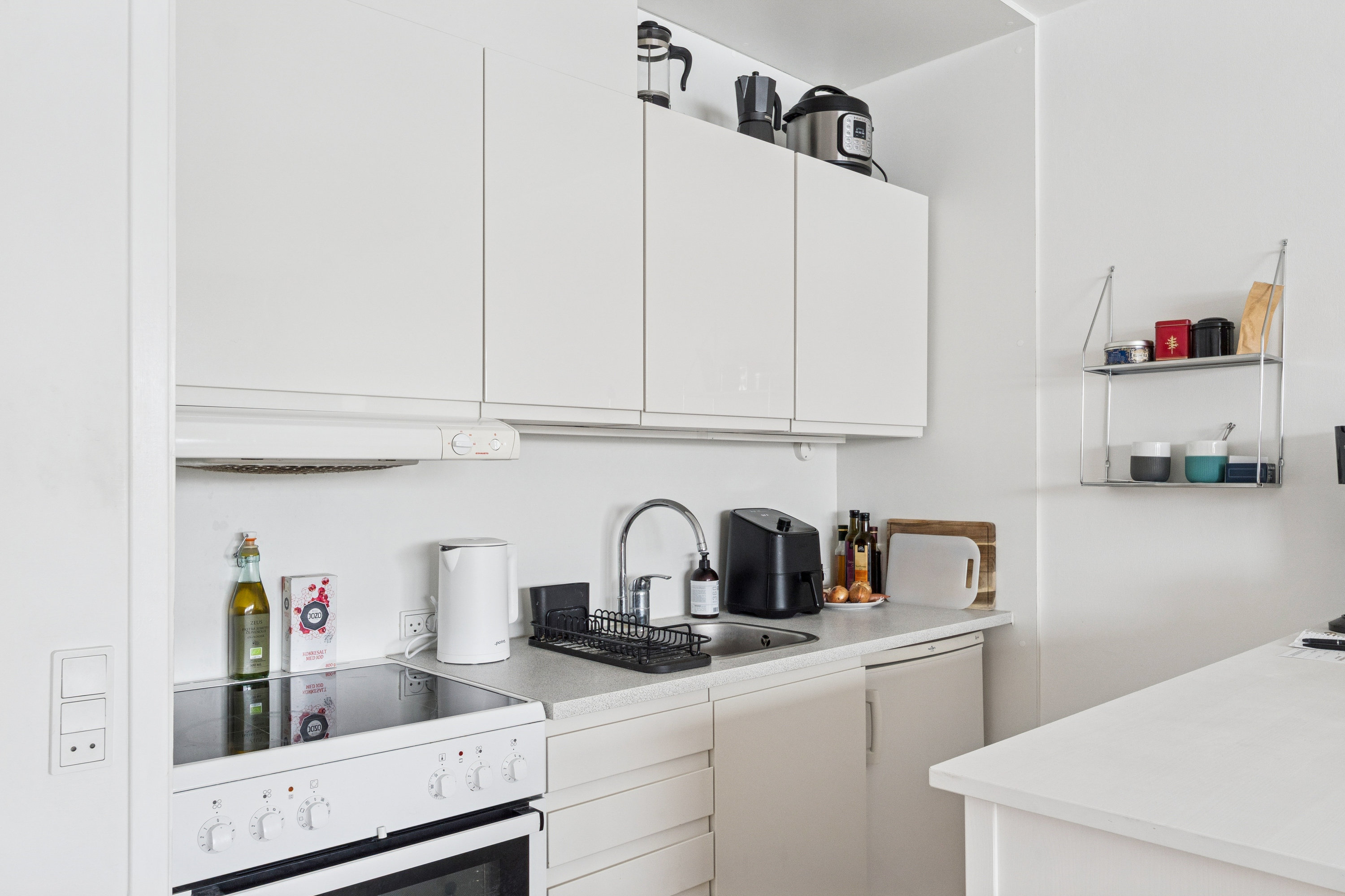 Fremhævet køkken billede i fuldskærmstilstand. Billede af Nørre Søgade 37B, 1. 2., 1370 København K