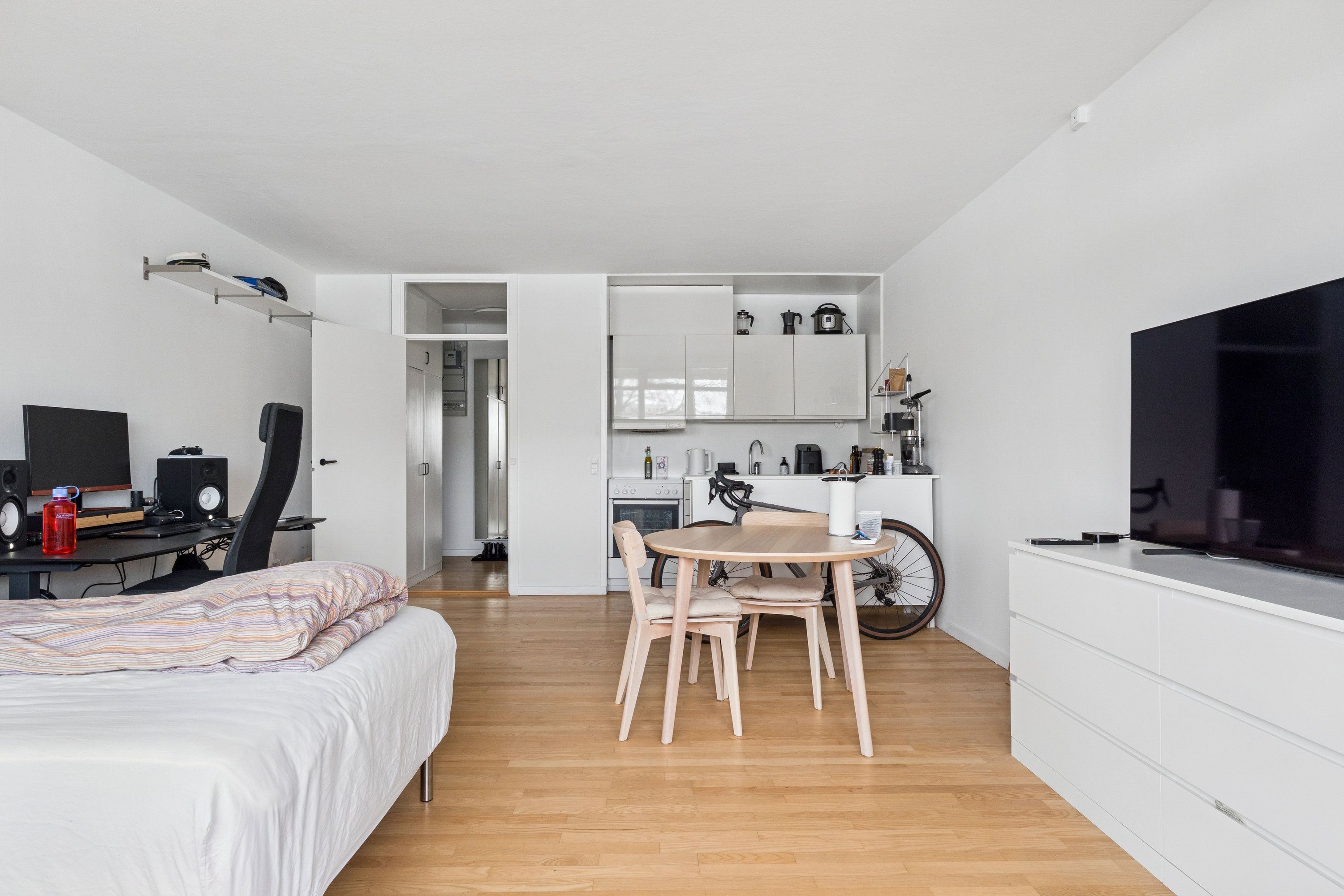 Fremhævet stue billede i fuldskærmstilstand. Billede af Nørre Søgade 37B, 1. 2., 1370 København K