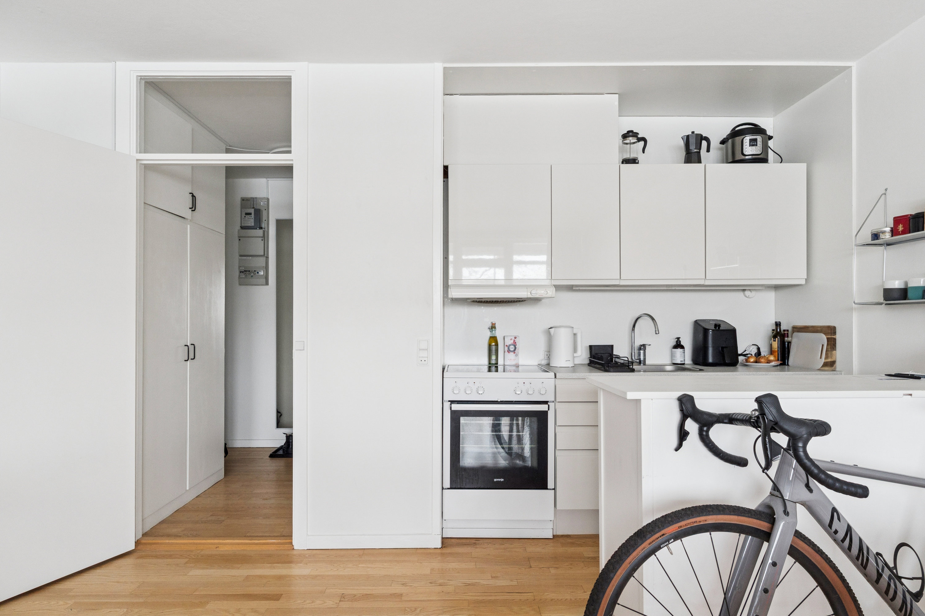 Fremhævet køkken billede i fuldskærmstilstand. Billede af Nørre Søgade 37B, 1. 2., 1370 København K