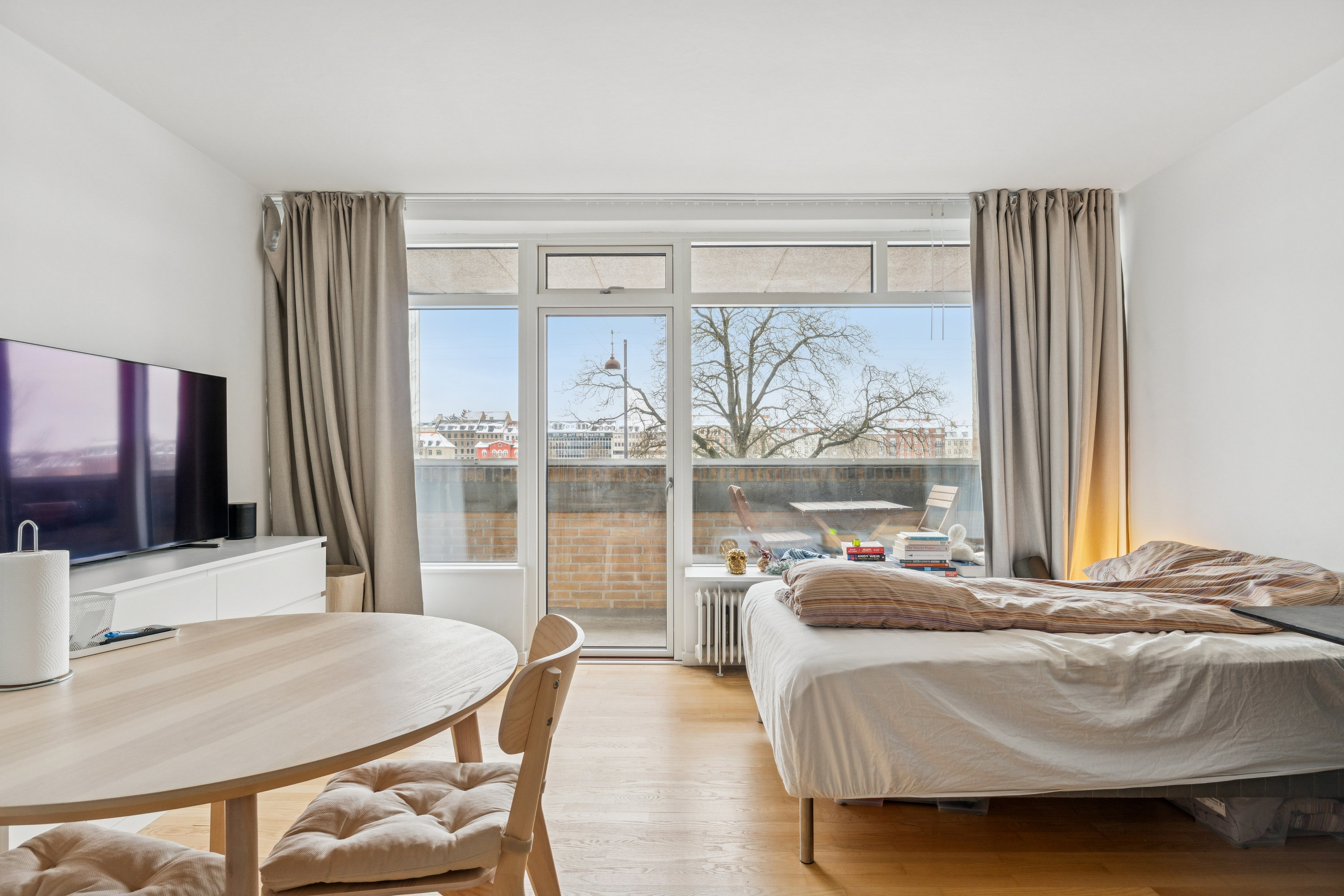 Fremhævet stue billede i fuldskærmstilstand. Billede af Nørre Søgade 37B, 1. 2., 1370 København K