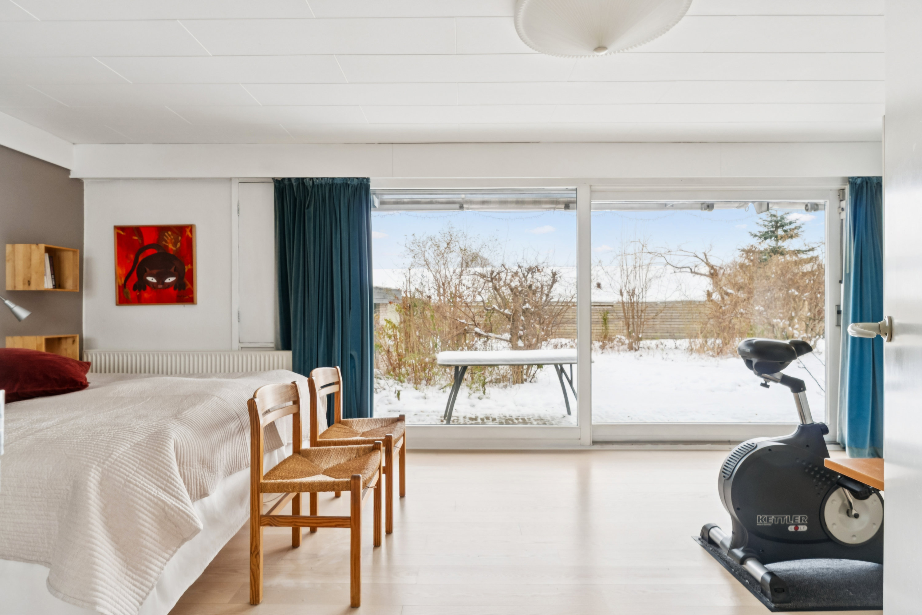 Fremhævet stue billede i fuldskærmstilstand. Billede af Sommerbuen 37, 2750 Ballerup