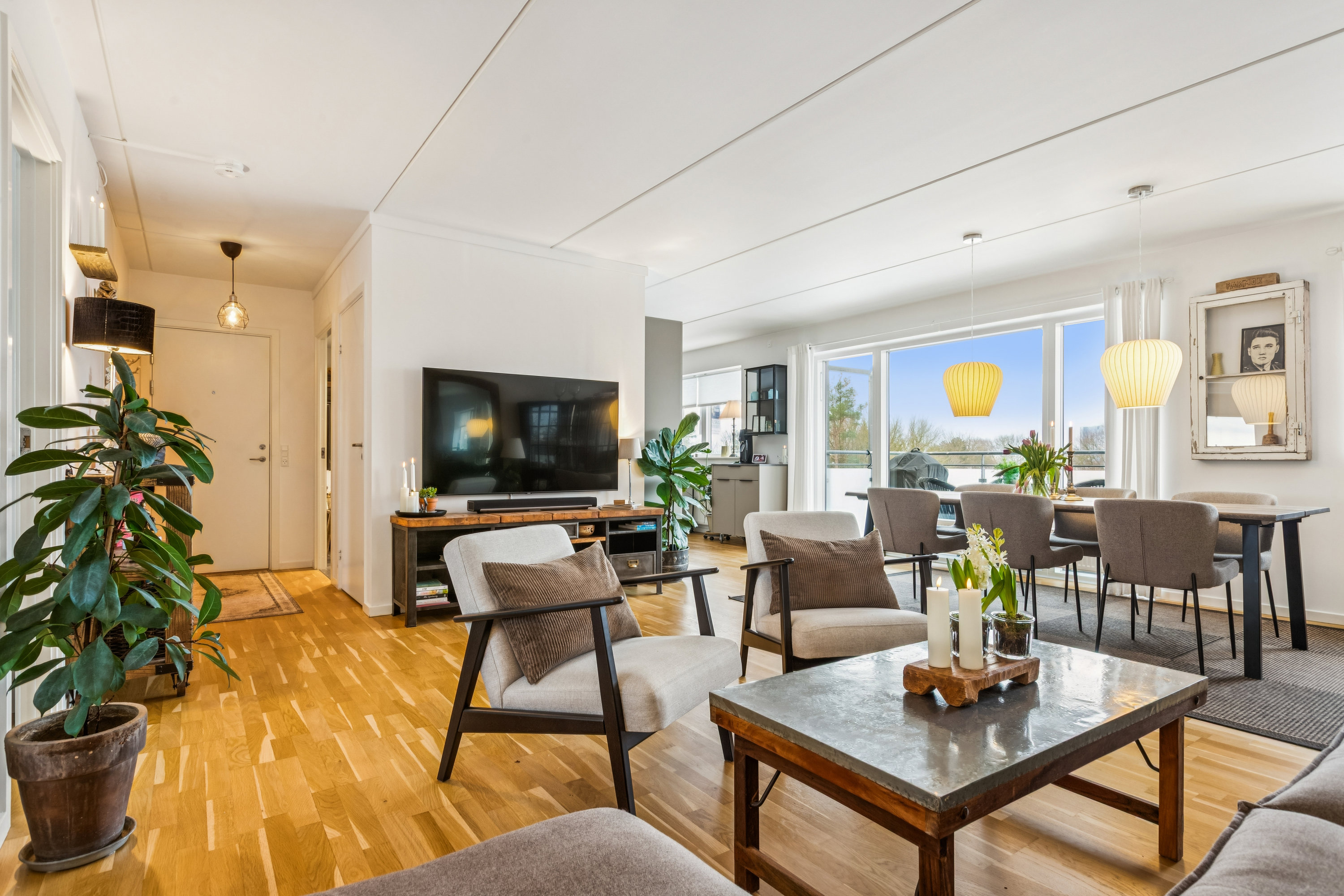 Fremhævet stue billede i fuldskærmstilstand. Billede af Englandsvej 276, 2. th., 2770 Kastrup