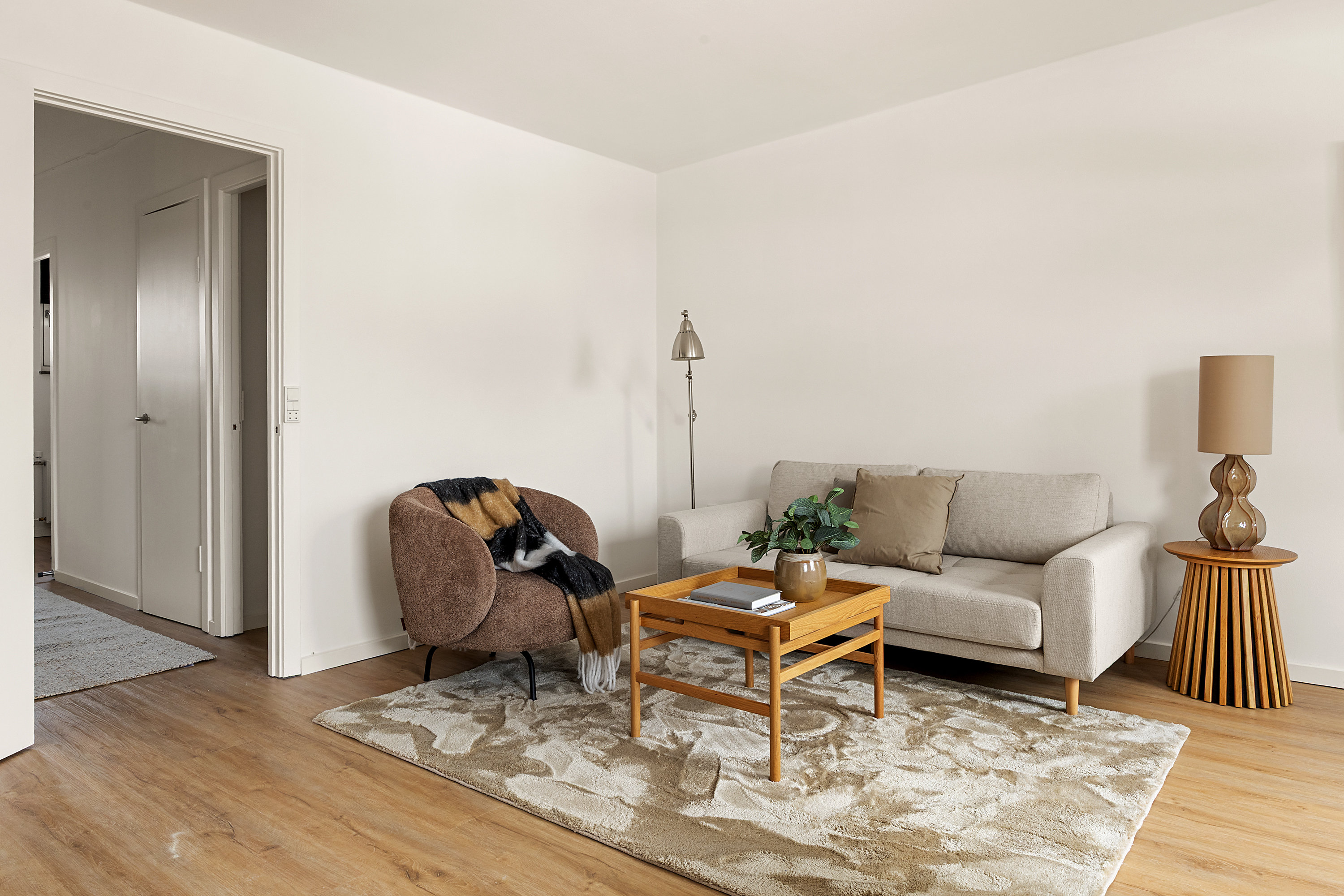 Fremhævet stue billede i fuldskærmstilstand. Billede af Stubmøllevej 1, 2. 206., 2450 København SV