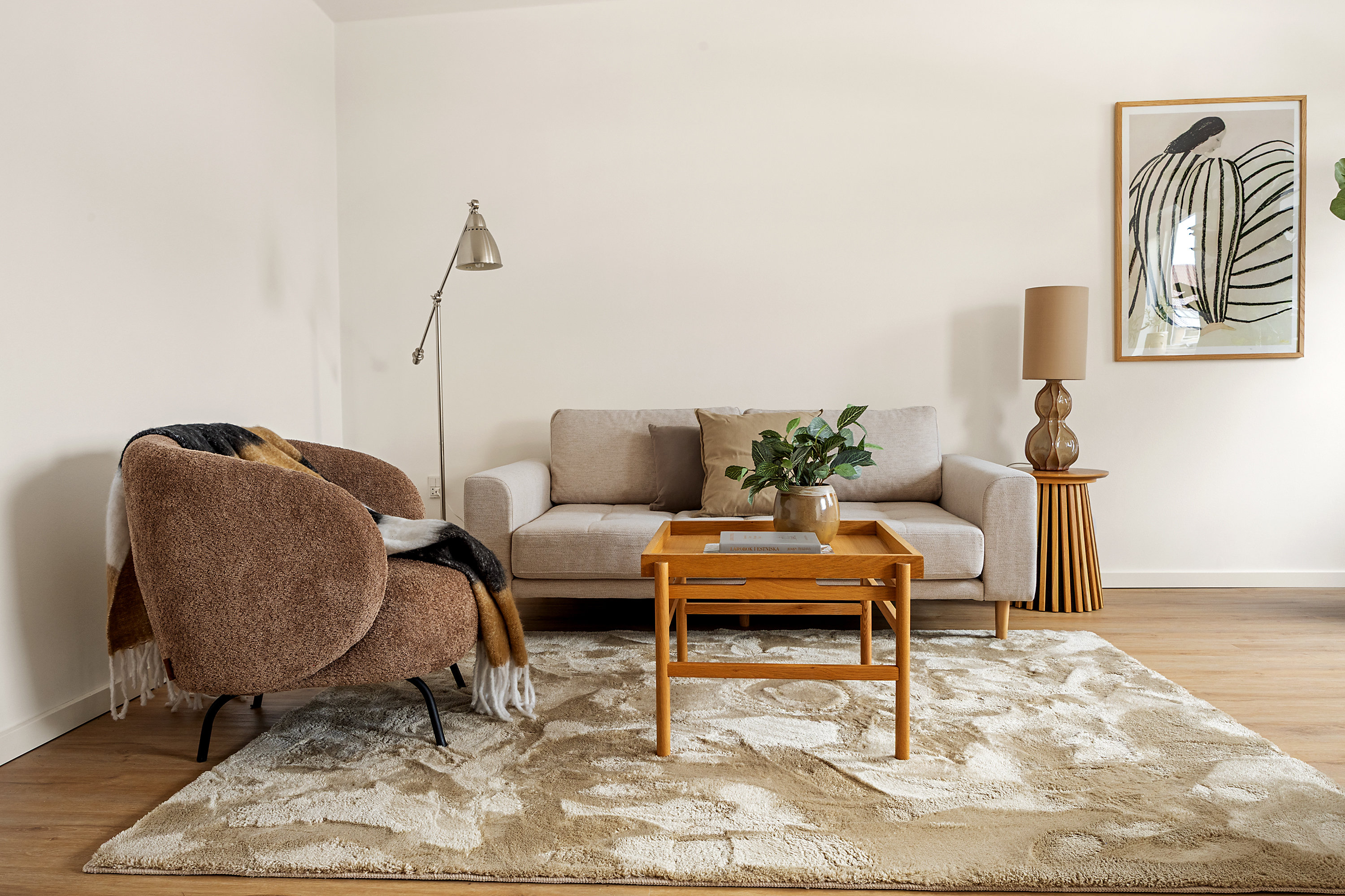 Fremhævet stue billede i fuldskærmstilstand. Billede af Stubmøllevej 1, 2. 206., 2450 København SV