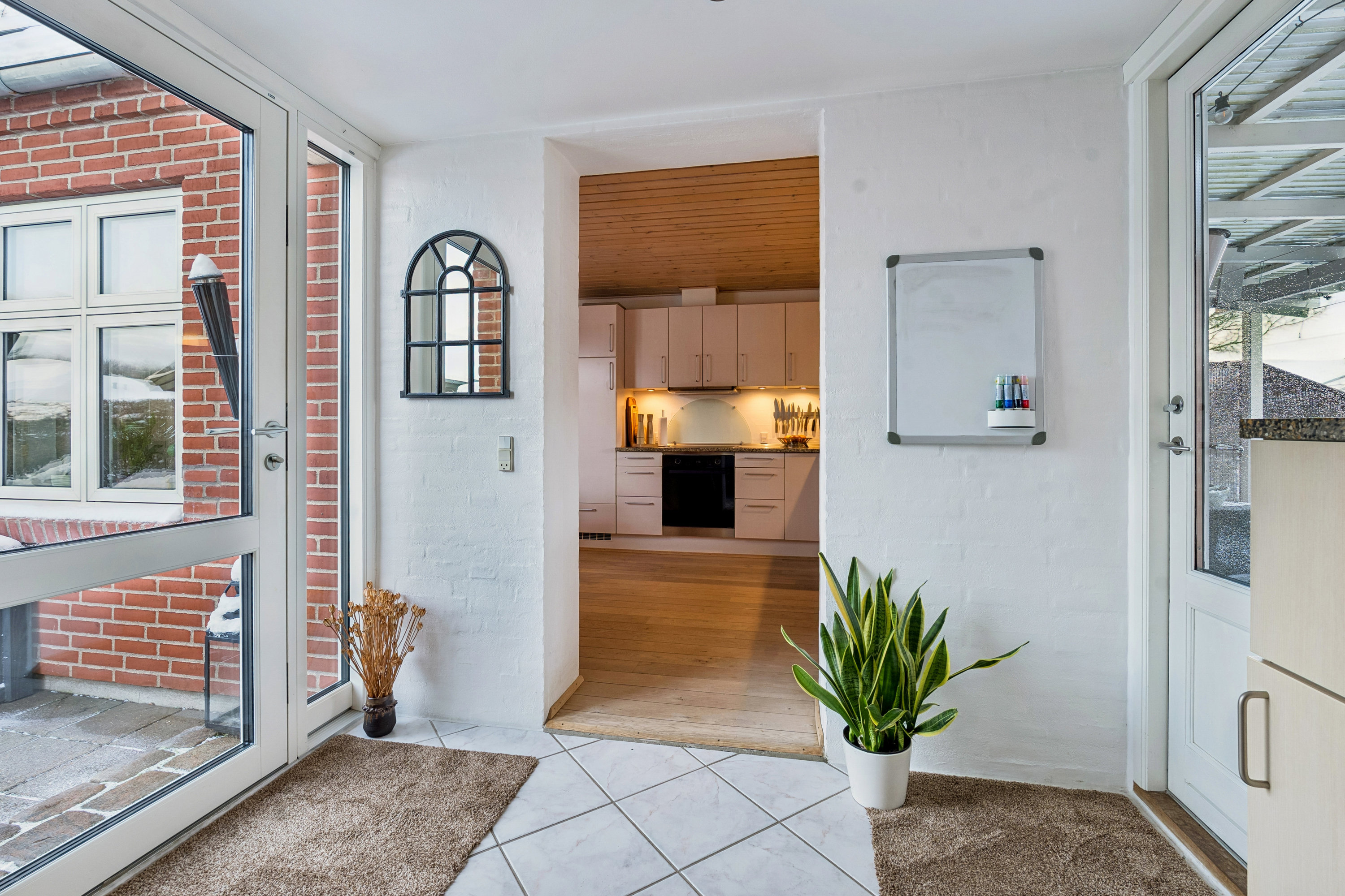 Fremhævet entré billede i fuldskærmstilstand. Billede af Olinesmindevej 13, 8722 Hedensted