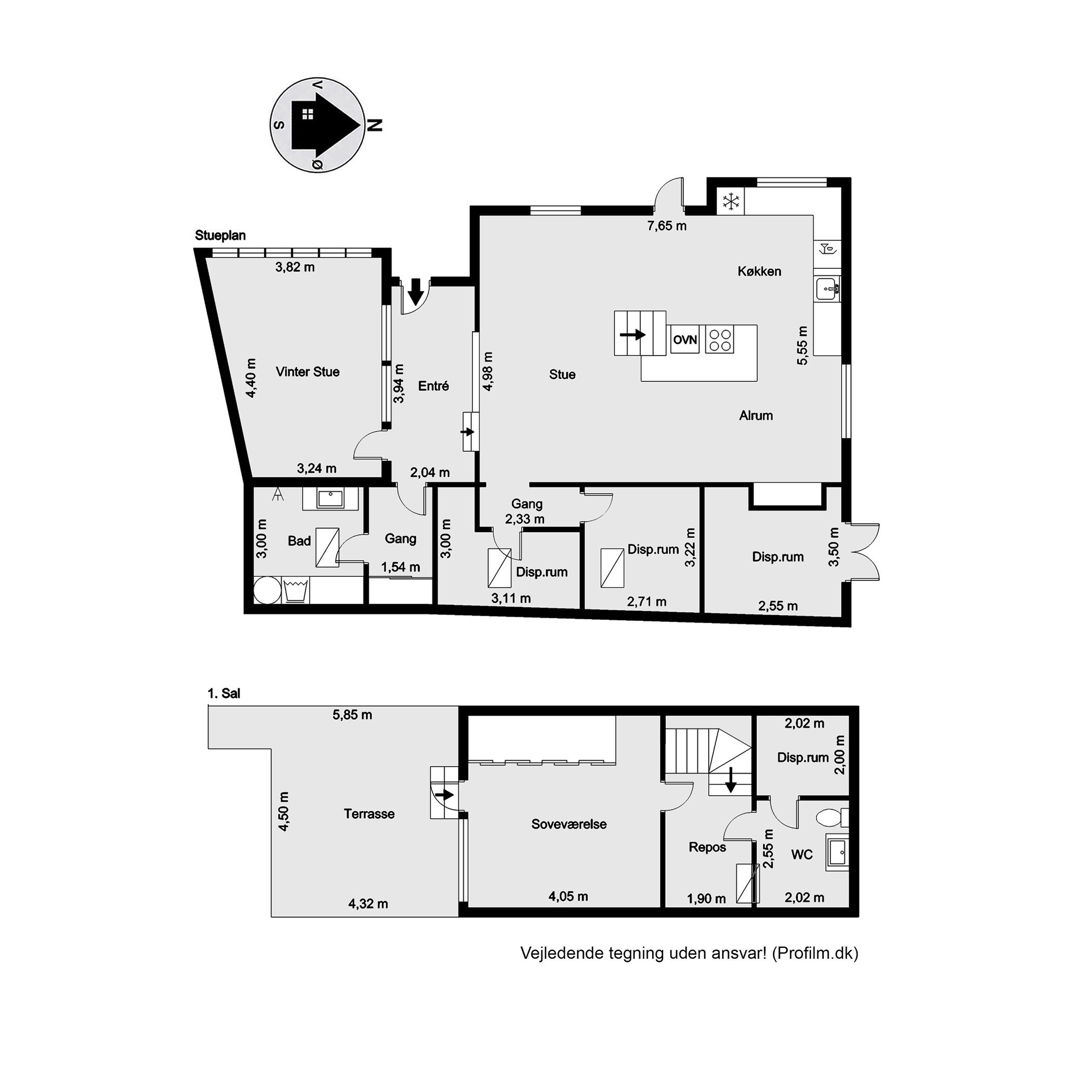 Plantegninger billede af Knudsgade 9, 7100 Vejle