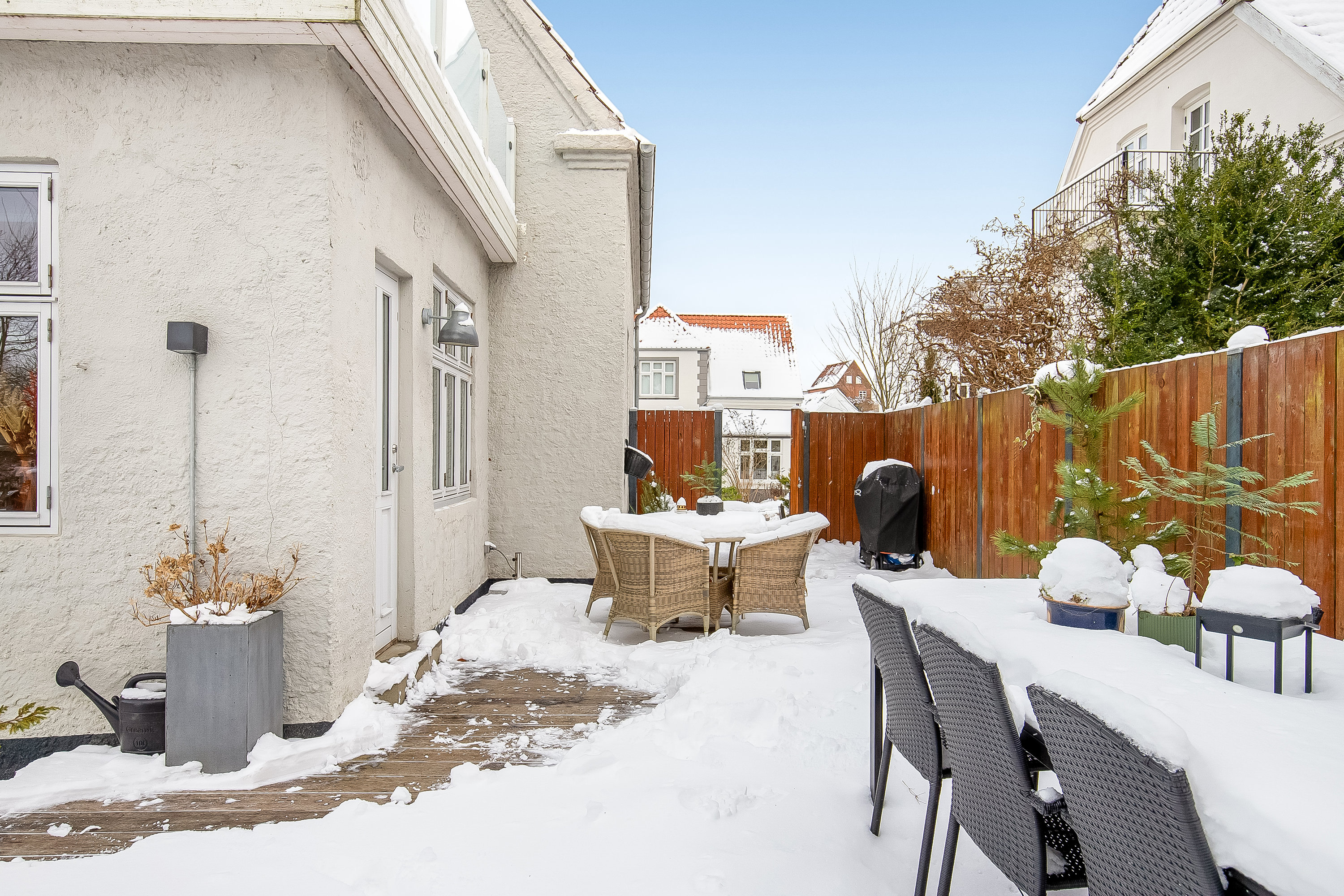 Fremhævet terrasse billede i fuldskærmstilstand. Billede af St Bjerggade 8, 7100 Vejle