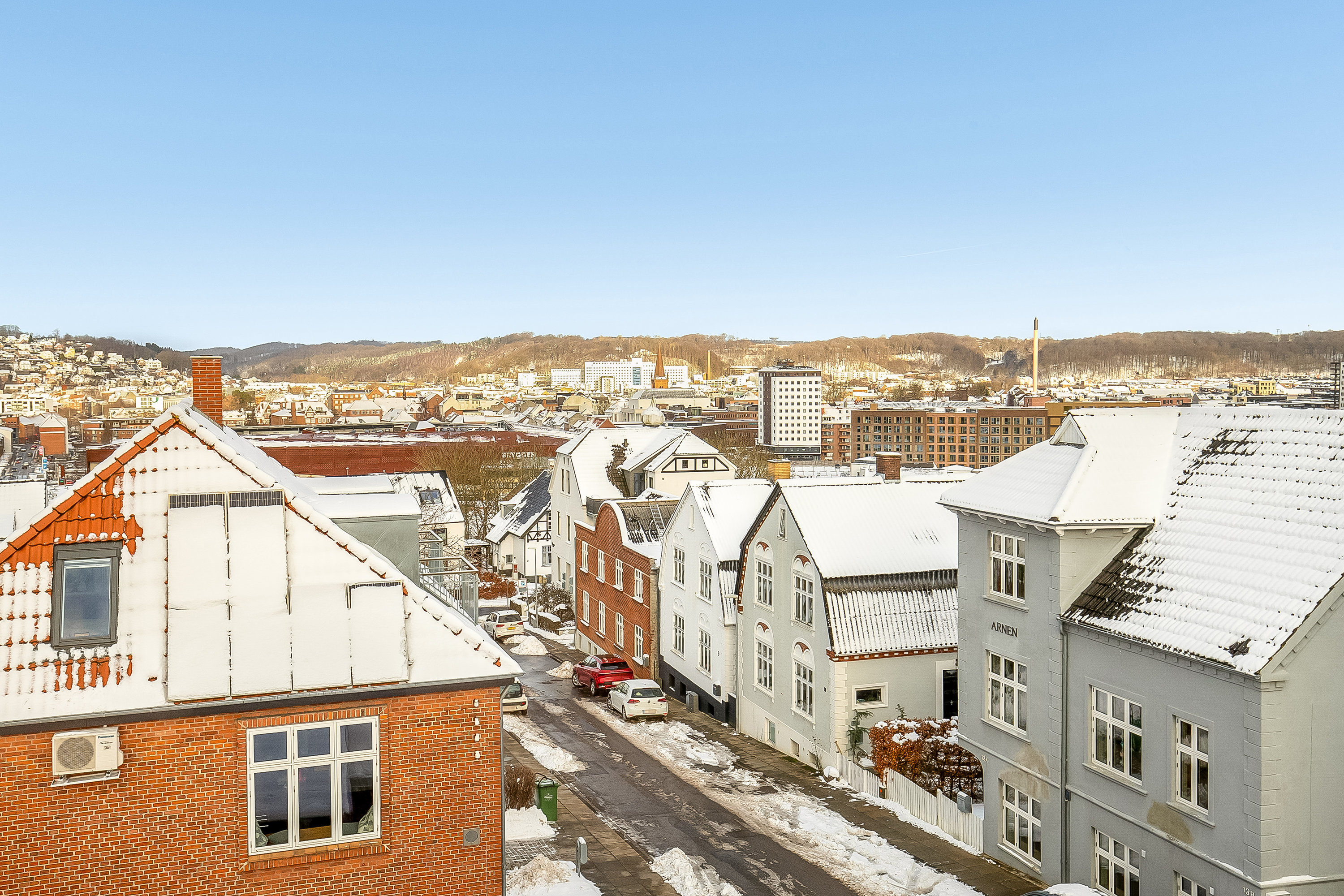 Fremhævet udsigt billede i fuldskærmstilstand. Billede af St Bjerggade 8, 7100 Vejle