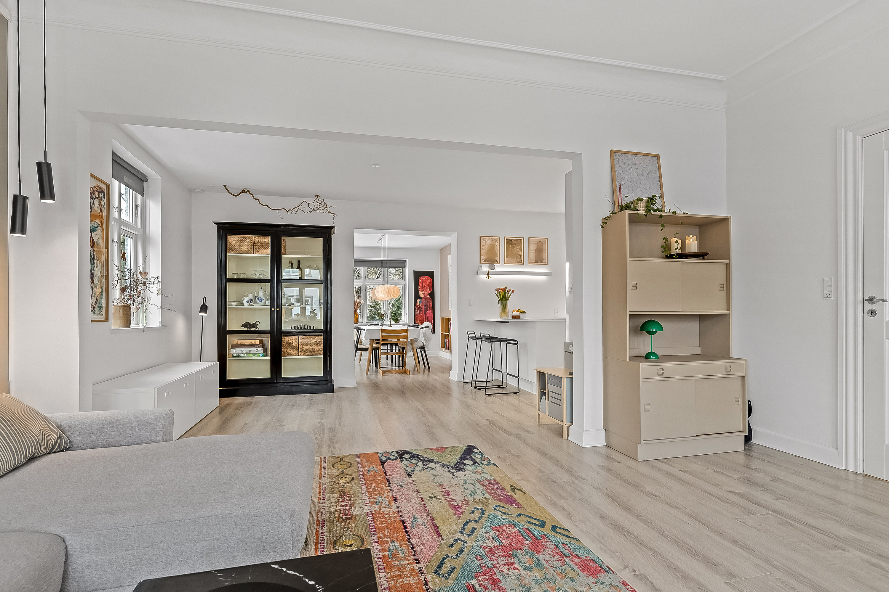 Fremhævet stue billede i fuldskærmstilstand. Billede af St Bjerggade 8, 7100 Vejle