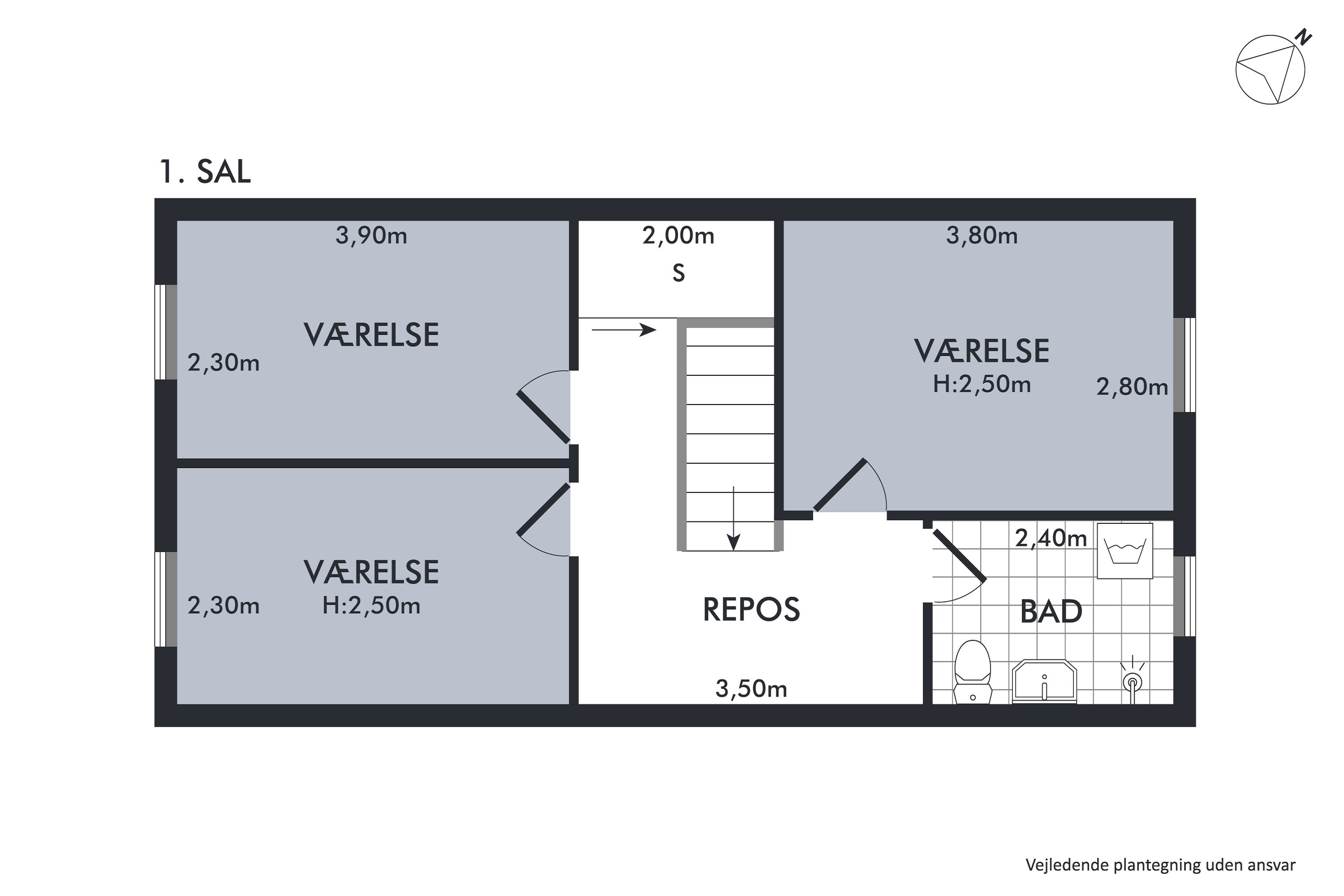 Plantegninger billede af Elmehusene 48, 2600 Glostrup