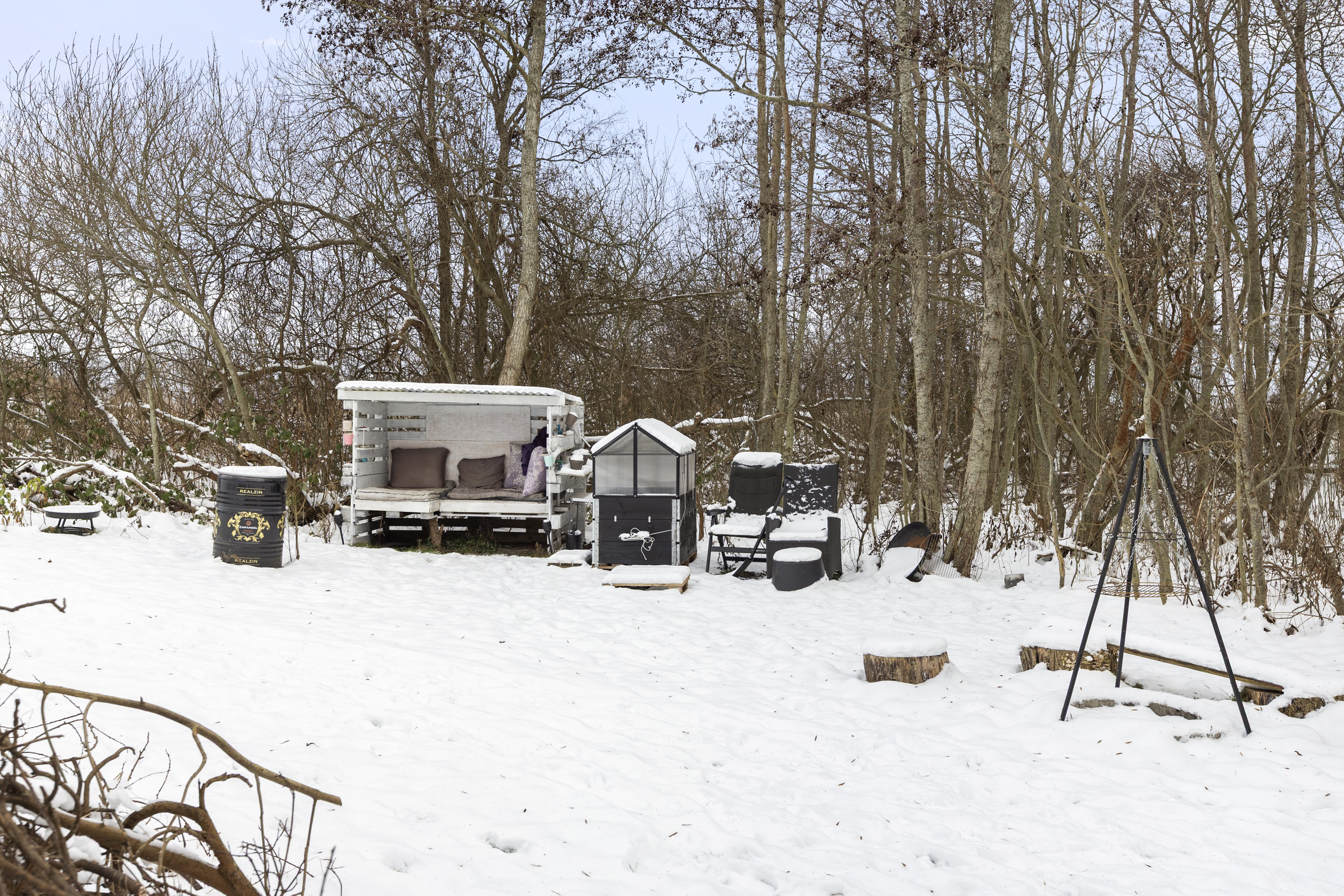 Fremhævet grund billede i fuldskærmstilstand. Billede af Tjørnelundevej 13, Tjørnelunde, 4270 Høng