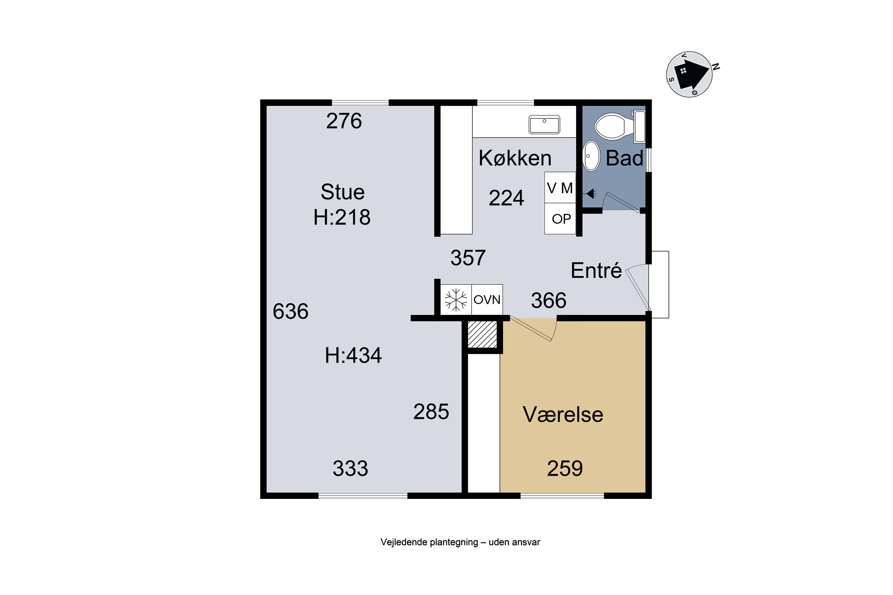 Plantegninger billede af Tjørnelundevej 13, Tjørnelunde, 4270 Høng