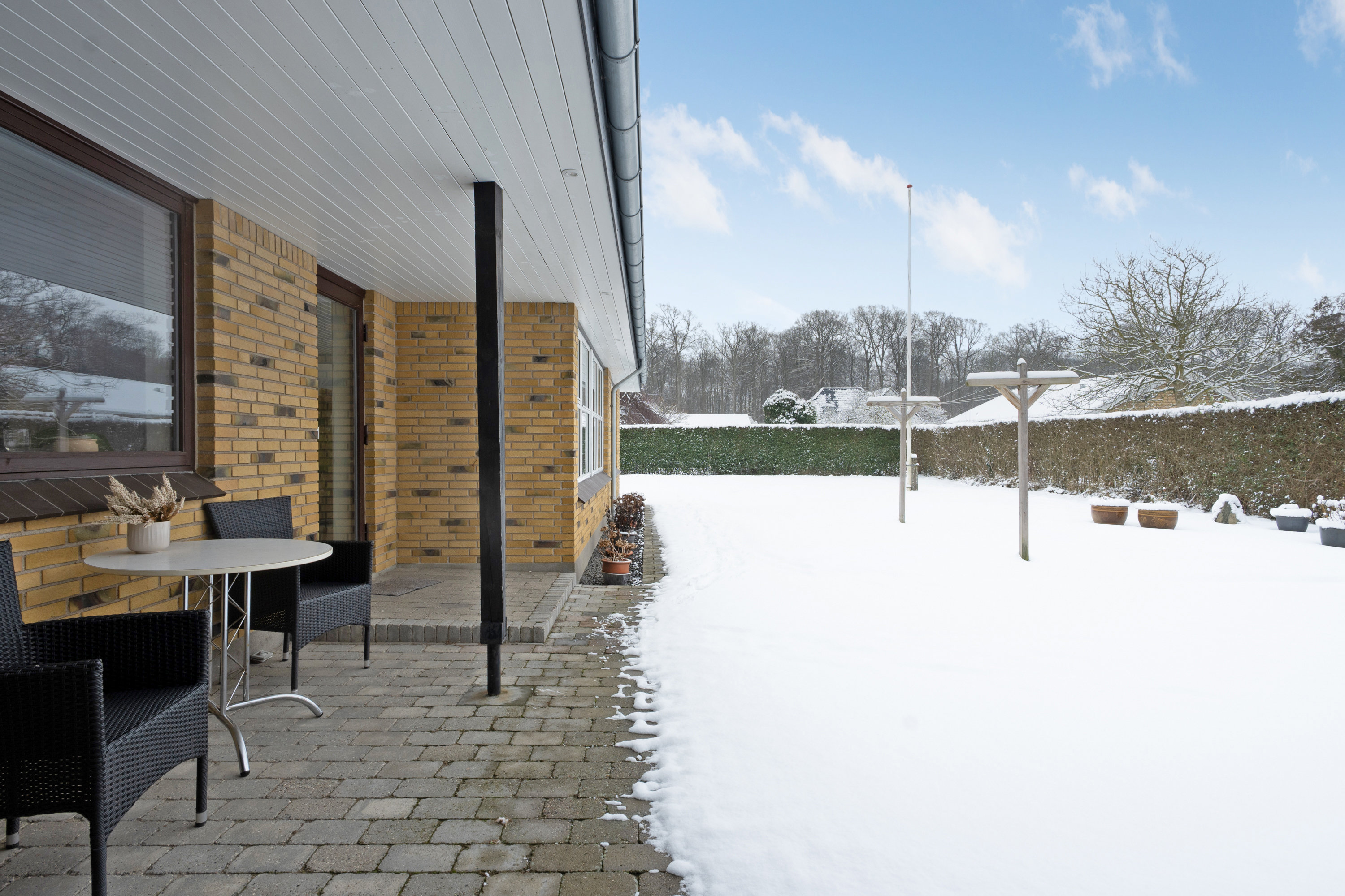 Fremhævet terrasse billede i fuldskærmstilstand. Billede af Tjørnevej 8, 5400 Bogense